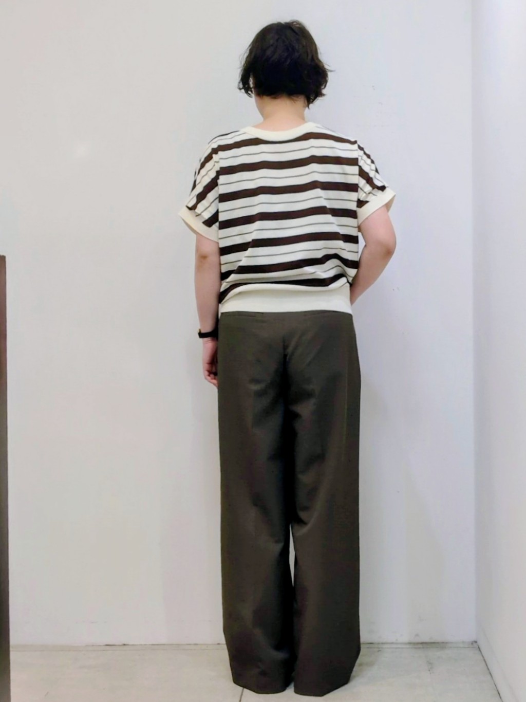 いこさんの「UNTITLED｜【肌に張りつきにくい/前後2WAY】ドライタッチコットンプルオーバー」を使ったコーディネート
