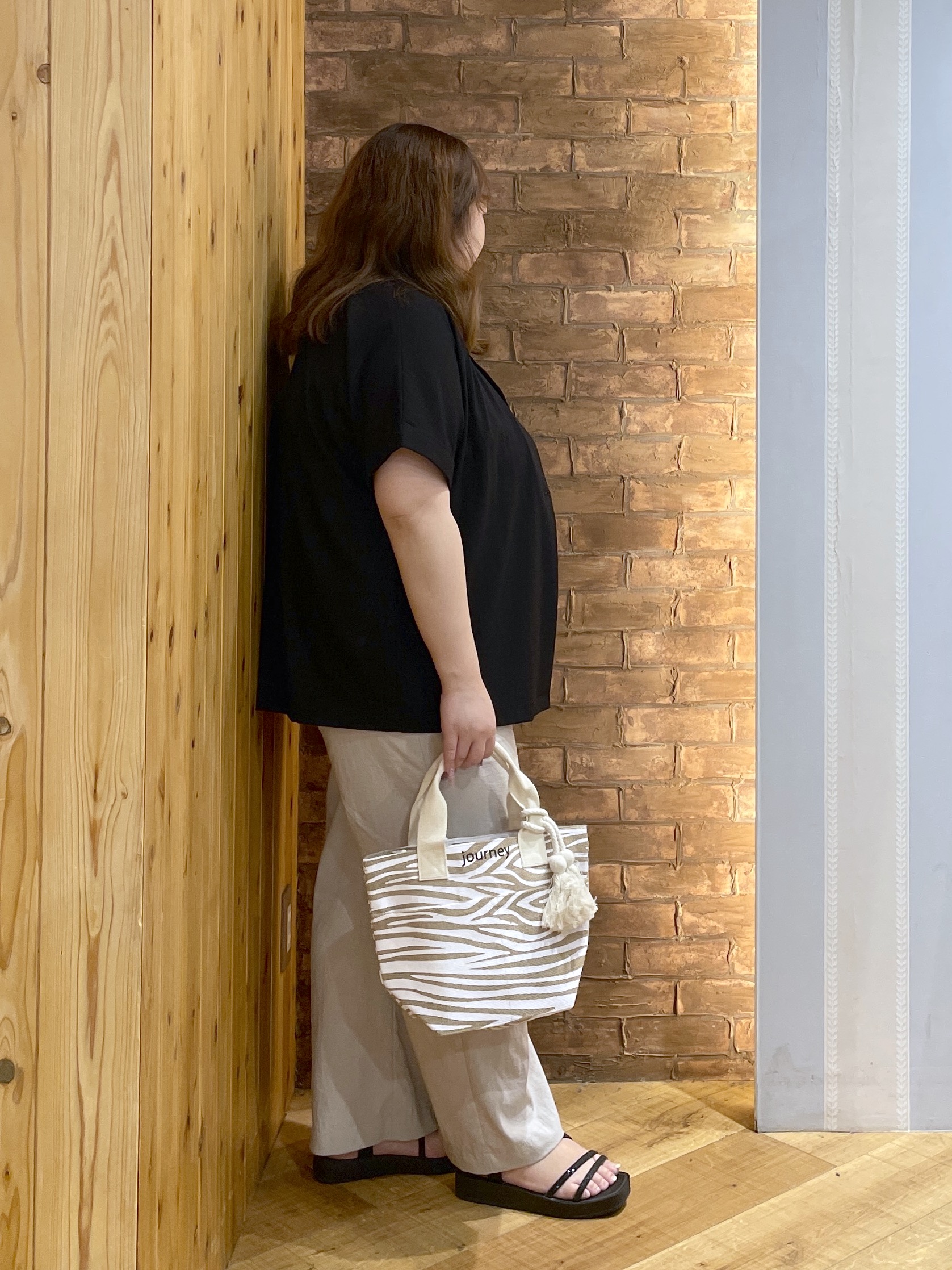 Risaさんの「SHOO･LA･RUE｜【高レビュー/洗濯機可/セットアップ可】軽凛(かろりん) 半袖ジャケット」を使ったコーディネート