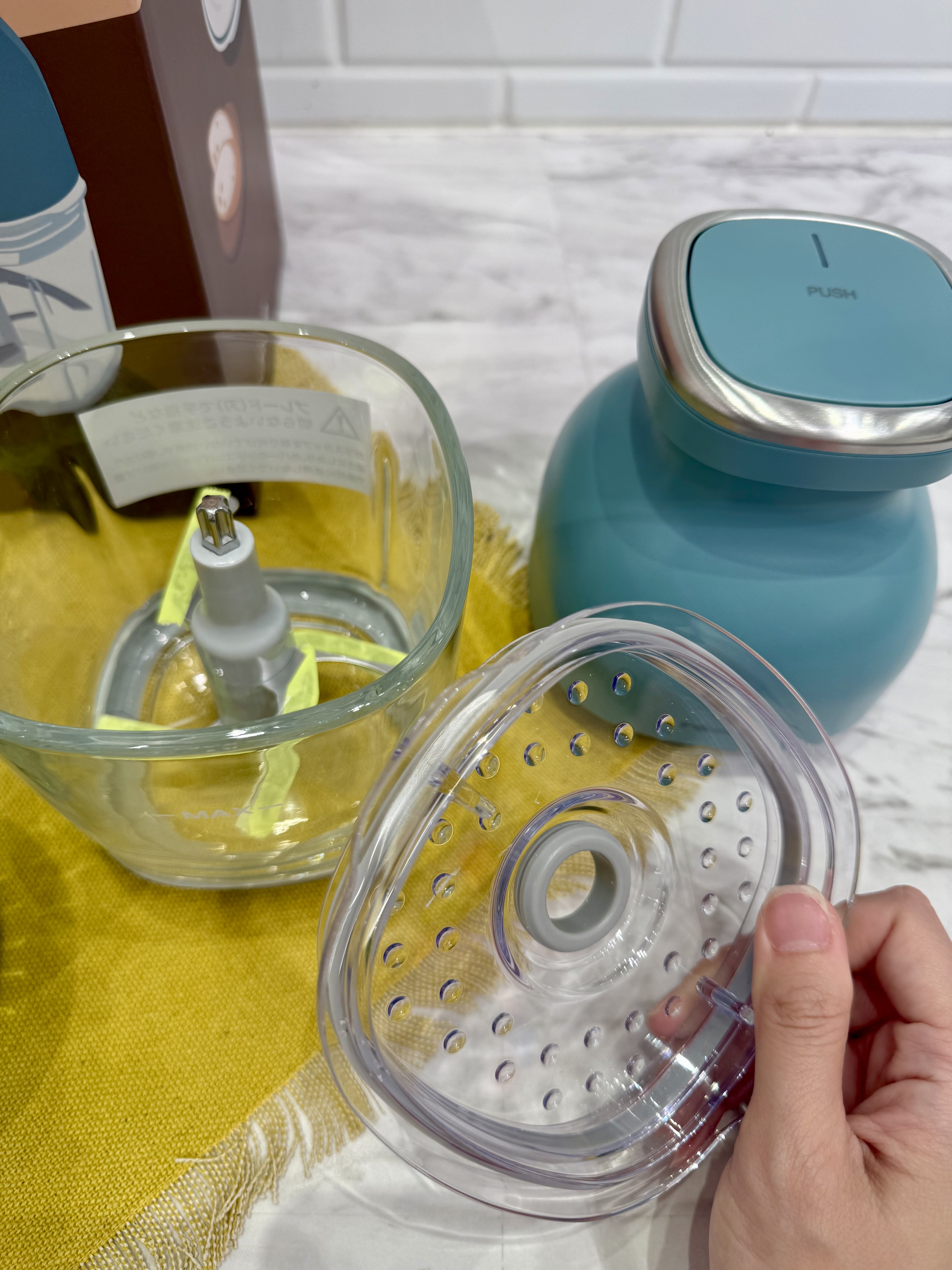 きのこさんの「212 KITCHEN STORE｜◆コードレスカプセルカッターボンヌ　クリームホワイト ＜recolte レコルト＞」を使ったコーディネート