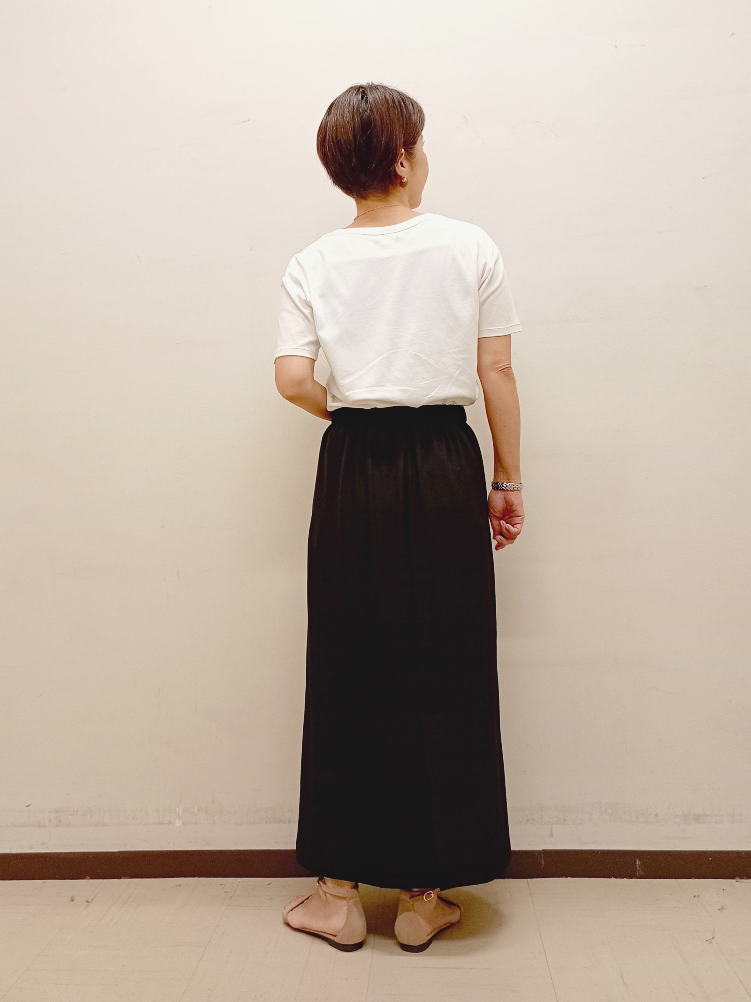 Kさんの「INDIVI｜【洗える／メッシュ素材／SETUP可能】半袖シアージャケット」を使ったコーディネート