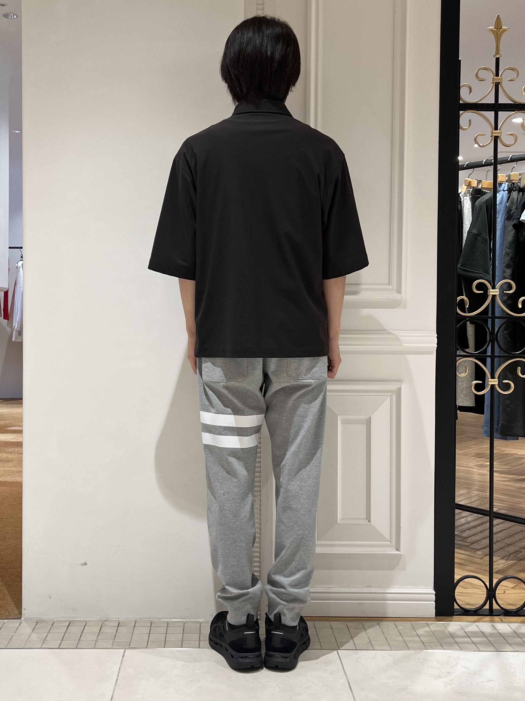 Watanabeさんの「DRESSTERIOR｜【接触冷感/セットアップ可/Safari5月号掲載/ウォッシャブル】ドライタッチ ハイカウントジョガ」を使ったコーディネート