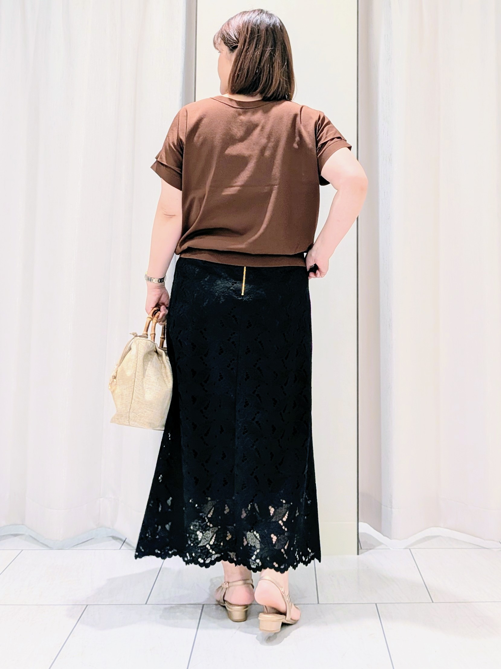 Onumaさんの「UNTITLED｜【肌に張りつきにくい/前後2WAY】ドライタッチコットンプルオーバー」を使ったコーディネート