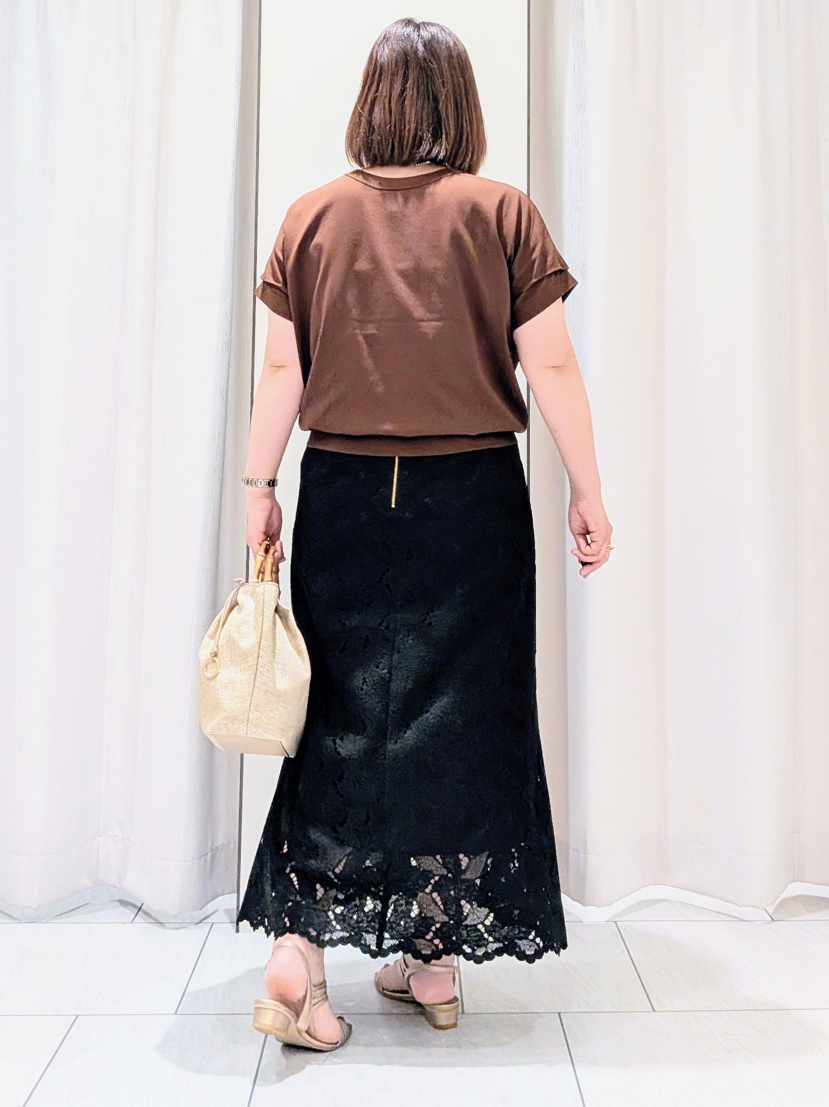 Onumaさんの「UNTITLED｜【肌に張りつきにくい/前後2WAY】ドライタッチコットンプルオーバー」を使ったコーディネート