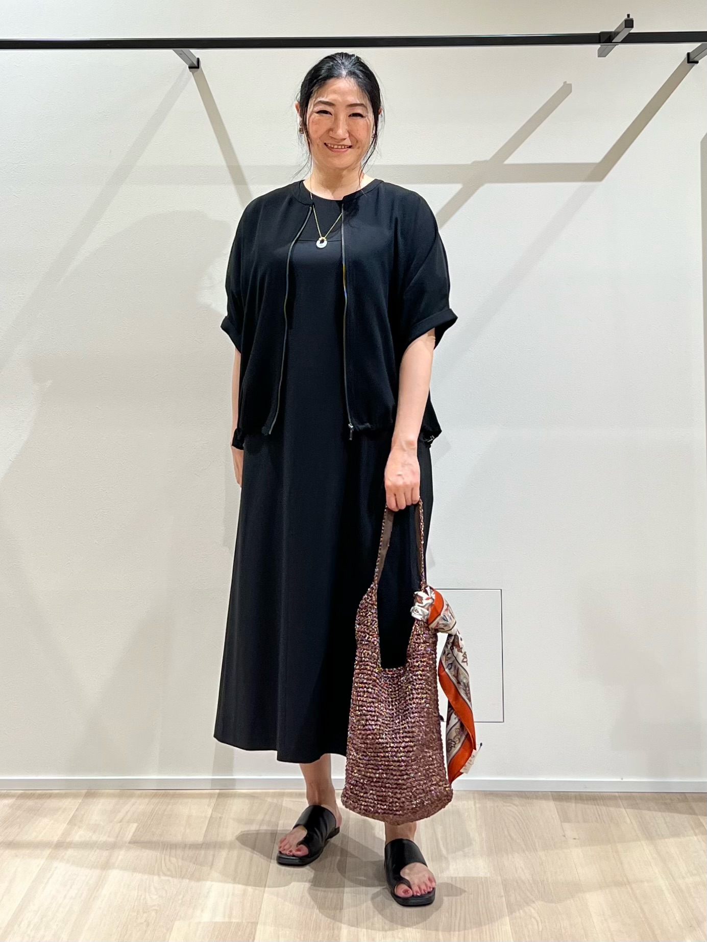 TOMOMIさんの「UNTITLED｜【バリエ豊富】デザインワントップネックレス」を使ったコーディネート