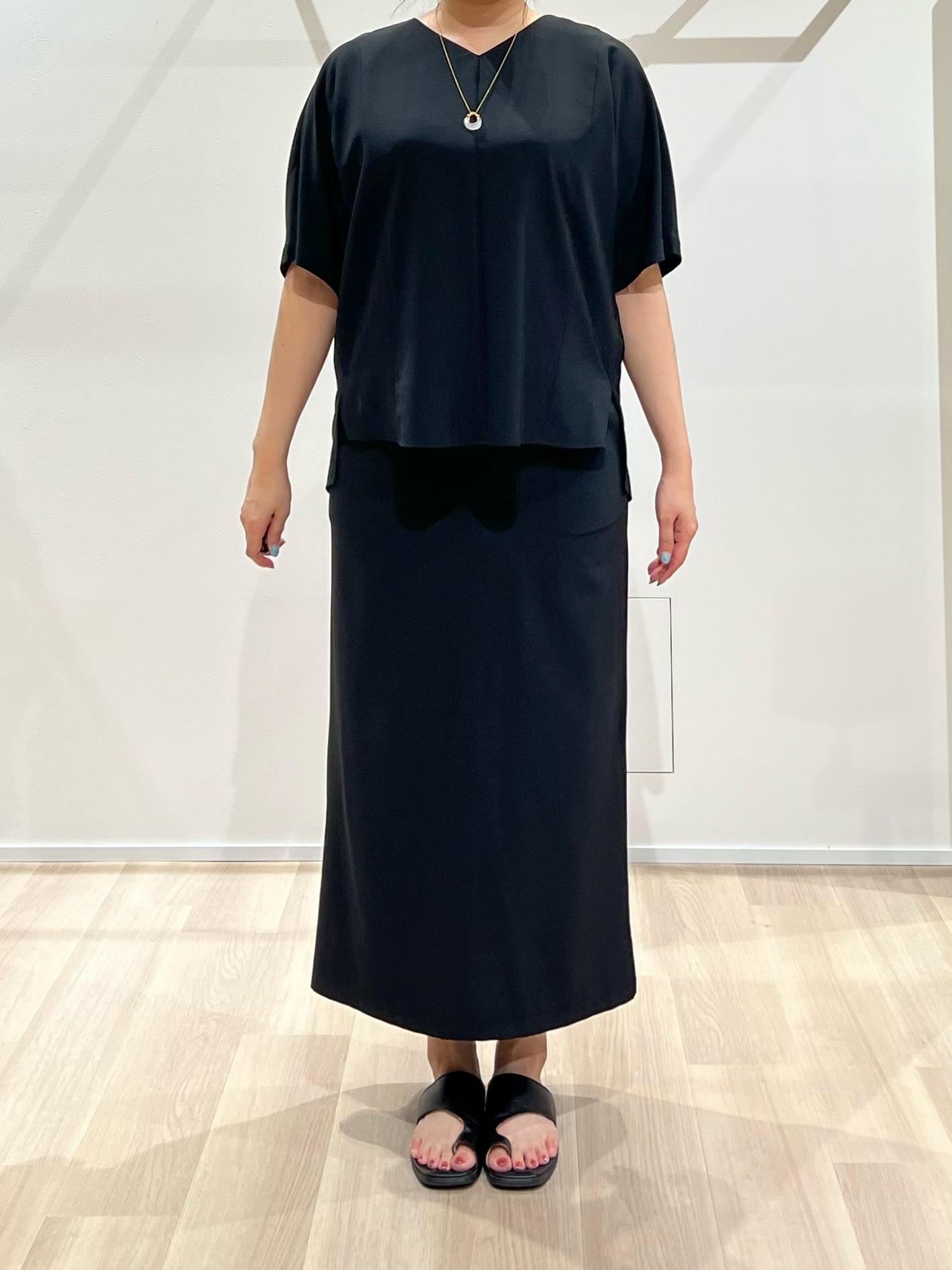 TOMOMIさんの「UNTITLED｜【バリエ豊富】デザインワントップネックレス」を使ったコーディネート