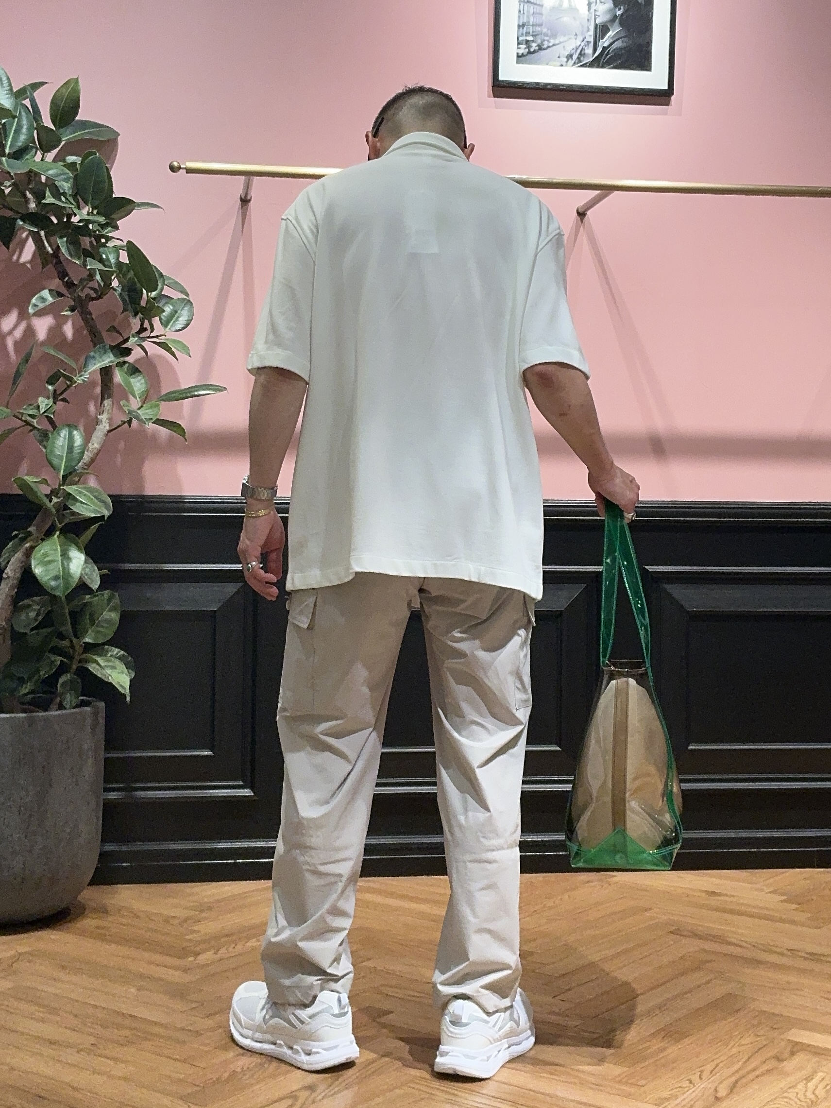 torigoeさんの「DRESSTERIOR｜◆【セットアップ可/ウォッシャブル】SOLOTEX ストレッチパンツ」を使ったコーディネート
