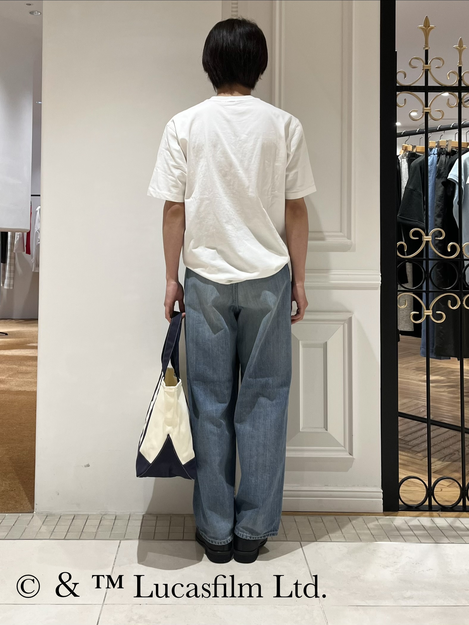 Watanabeさんの「DRESSTERIOR｜【再入荷/接触冷感】STAR WARS カプセルグローグTシャツ」を使ったコーディネート
