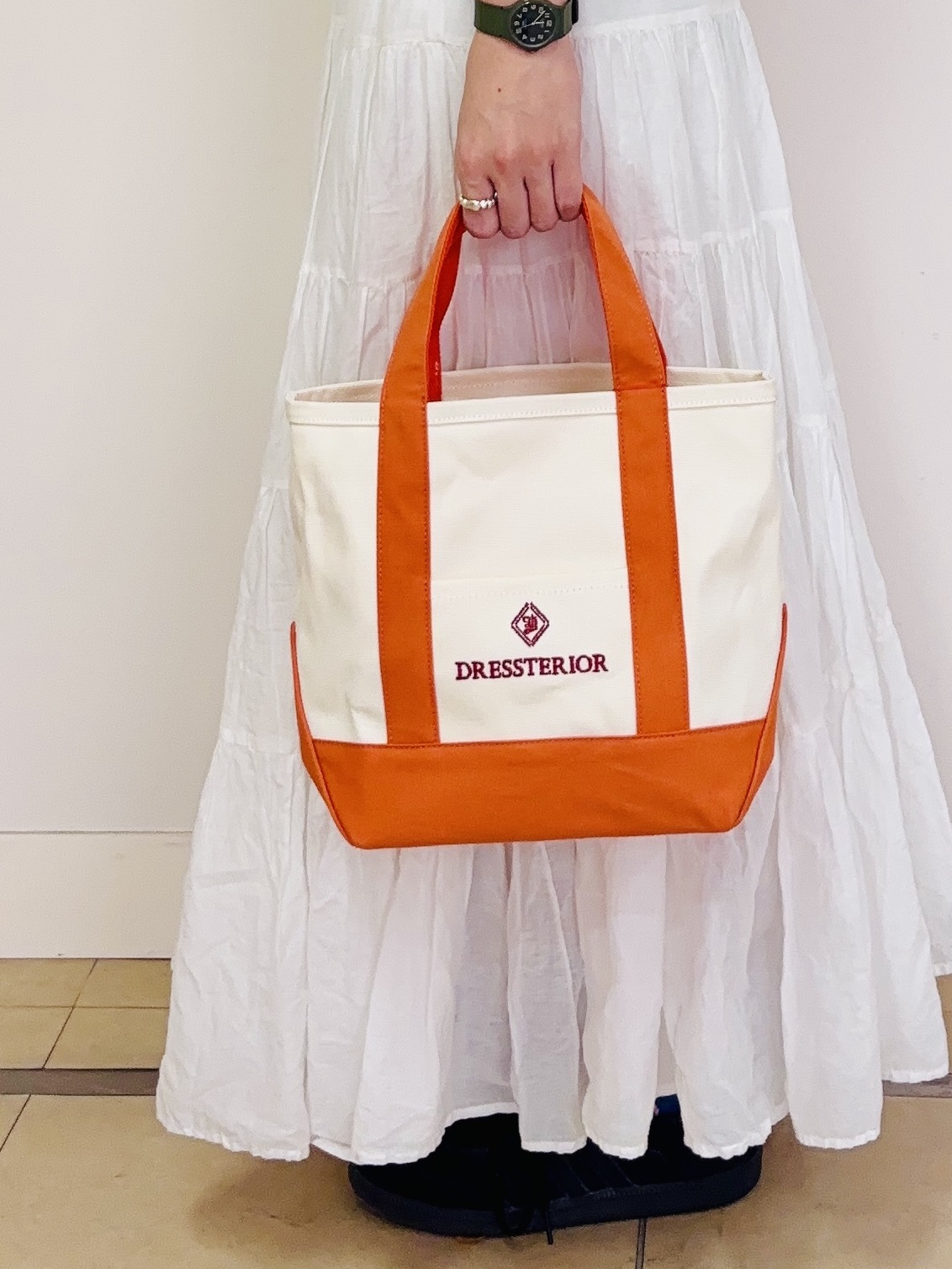 Harukaさんの「DRESSTERIOR｜【干場義雅&times;DRESSTERIOR/再入荷】ウォッシャブル ニットポロシャツ」を使ったコーディネート