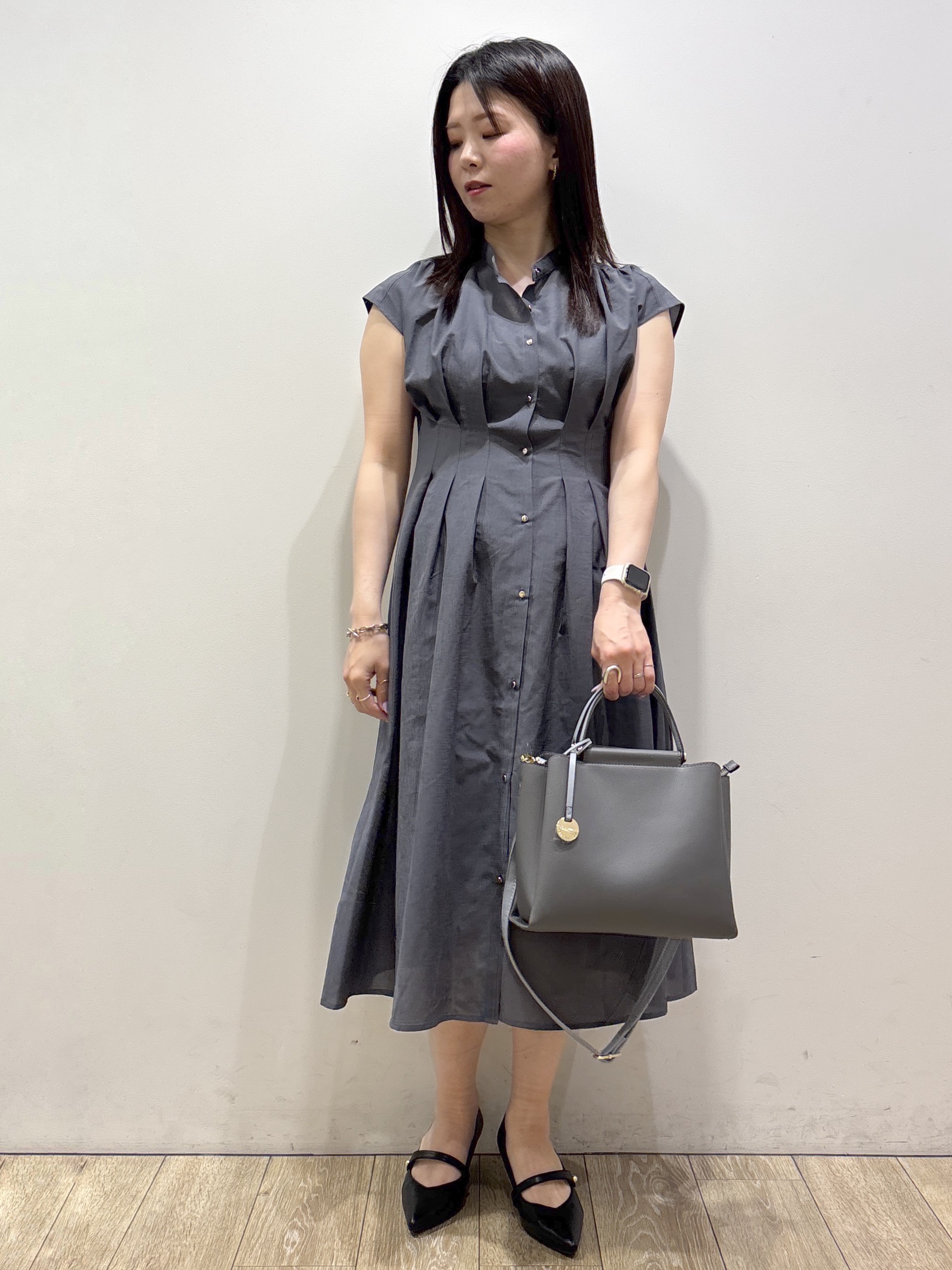 mameさんの「index｜《再入荷》ダブルブレストテーラードジャケット【接触冷感／吸水速乾／イージーアイロン／防シワ／洗濯機O」を使ったコーディネート