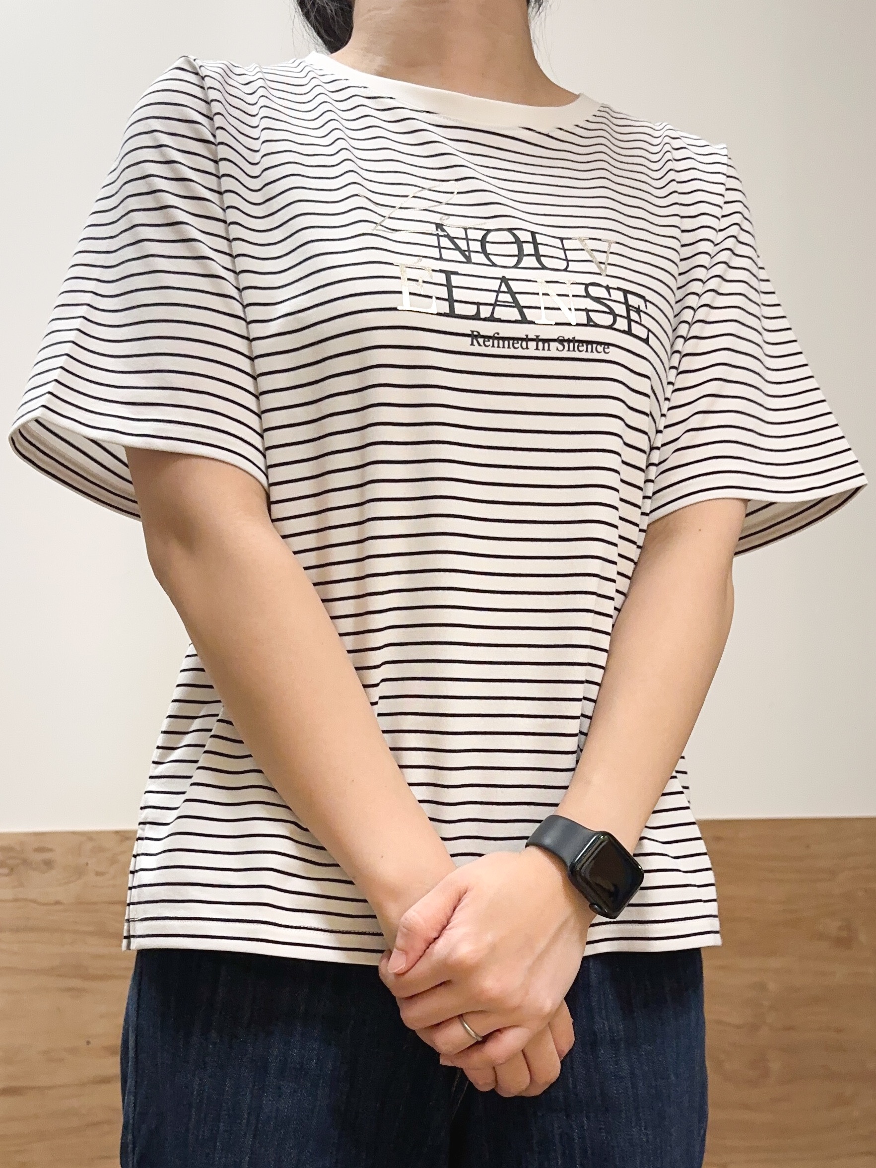 すーさんの「grove｜【吸水速乾・UVカット・マシンウォッシャブル】ベーシックMIXロゴプリントT」を使ったコーディネート