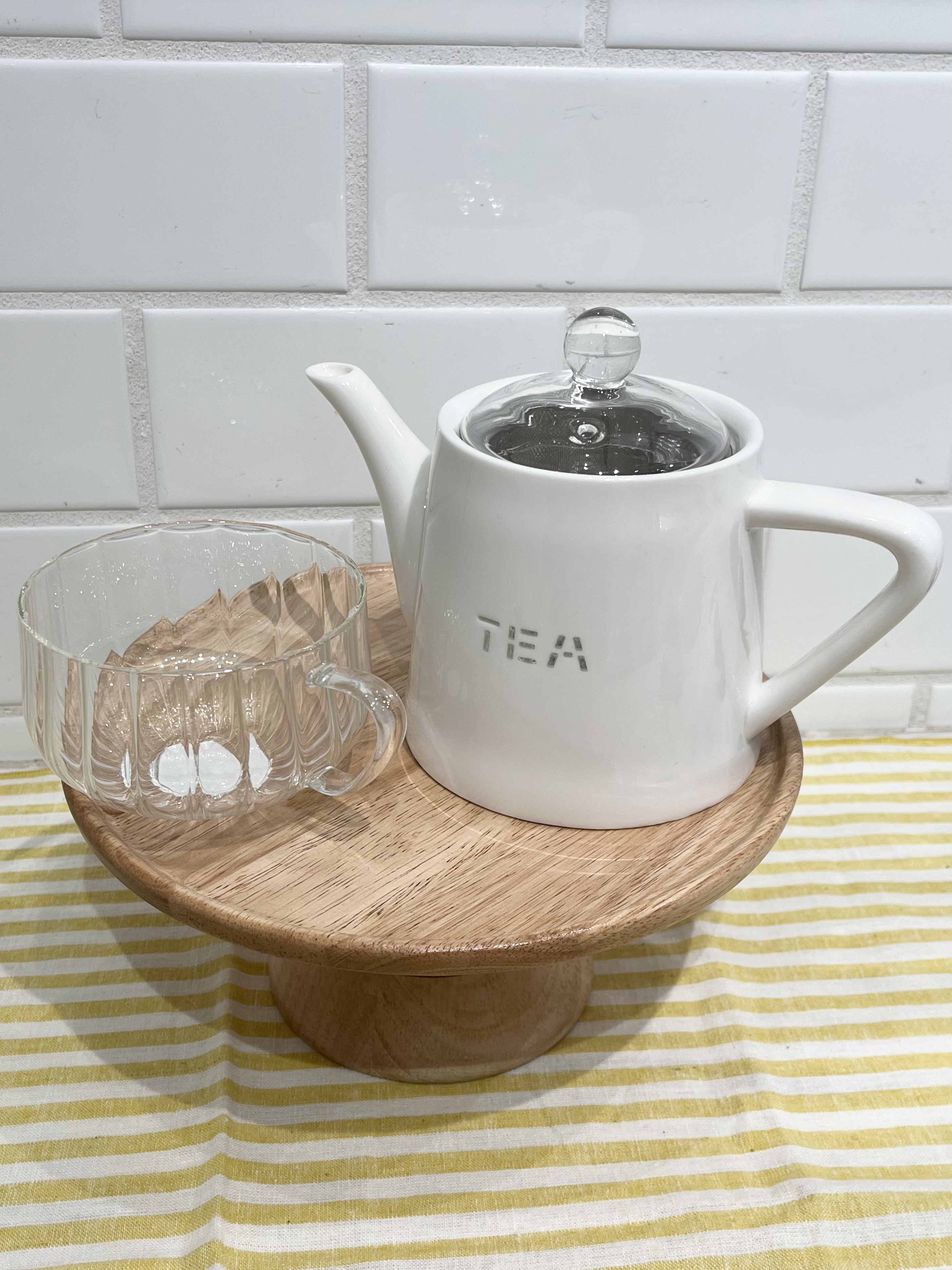 yuiさんの「212 KITCHEN STORE｜ブロックストライプ リネンコットン キッチンクロス L 45x60cm LM ＜212Kオリジナル＞」を使ったコーディネート
