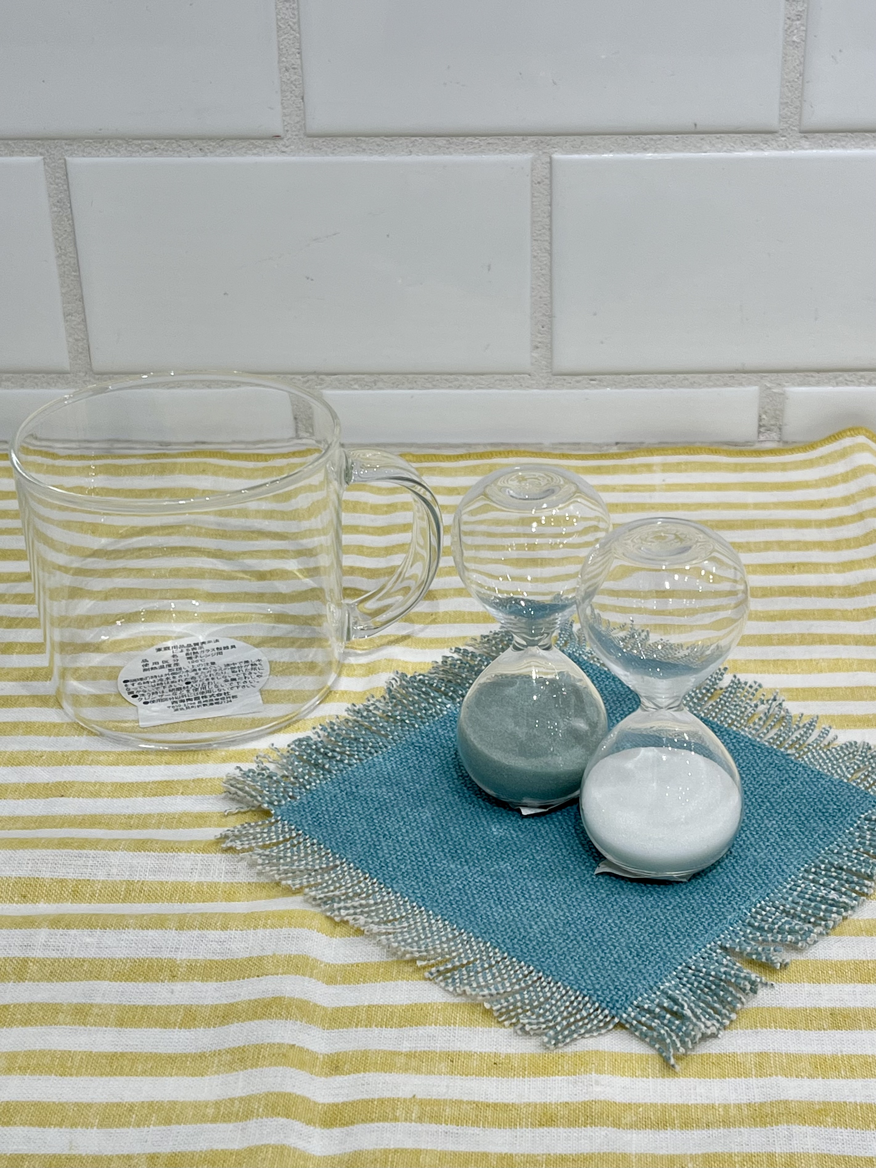 yuiさんの「212 KITCHEN STORE｜ブロックストライプ リネンコットン キッチンクロス L 45x60cm LM ＜212Kオリジナル＞」を使ったコーディネート