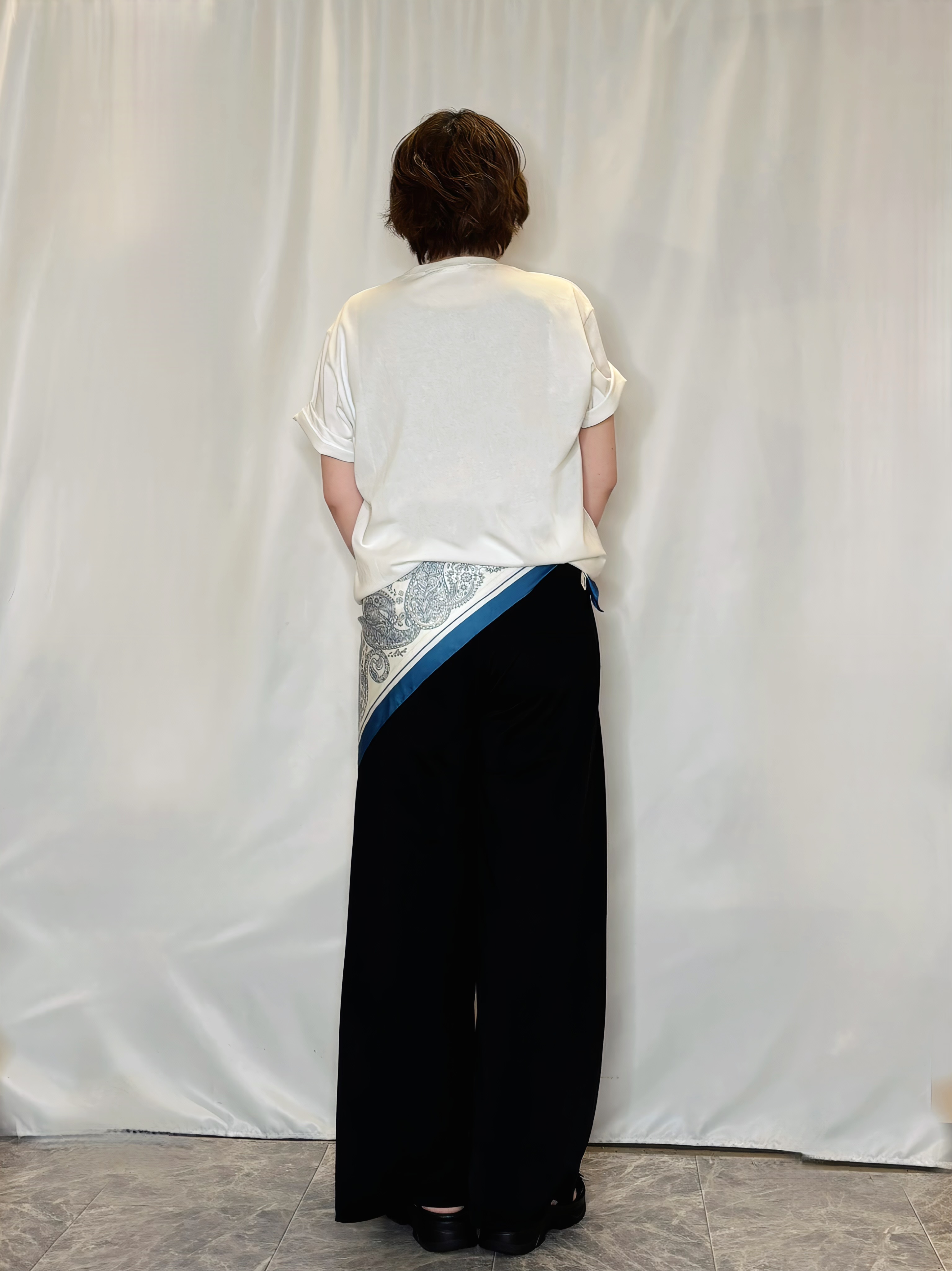 たみさんの「SHOO･LA･RUE｜【S-LL/洗濯機可】選べる4柄　デイリー使いにぴったりな 大人の頼れるTシャツ」を使ったコーディネート