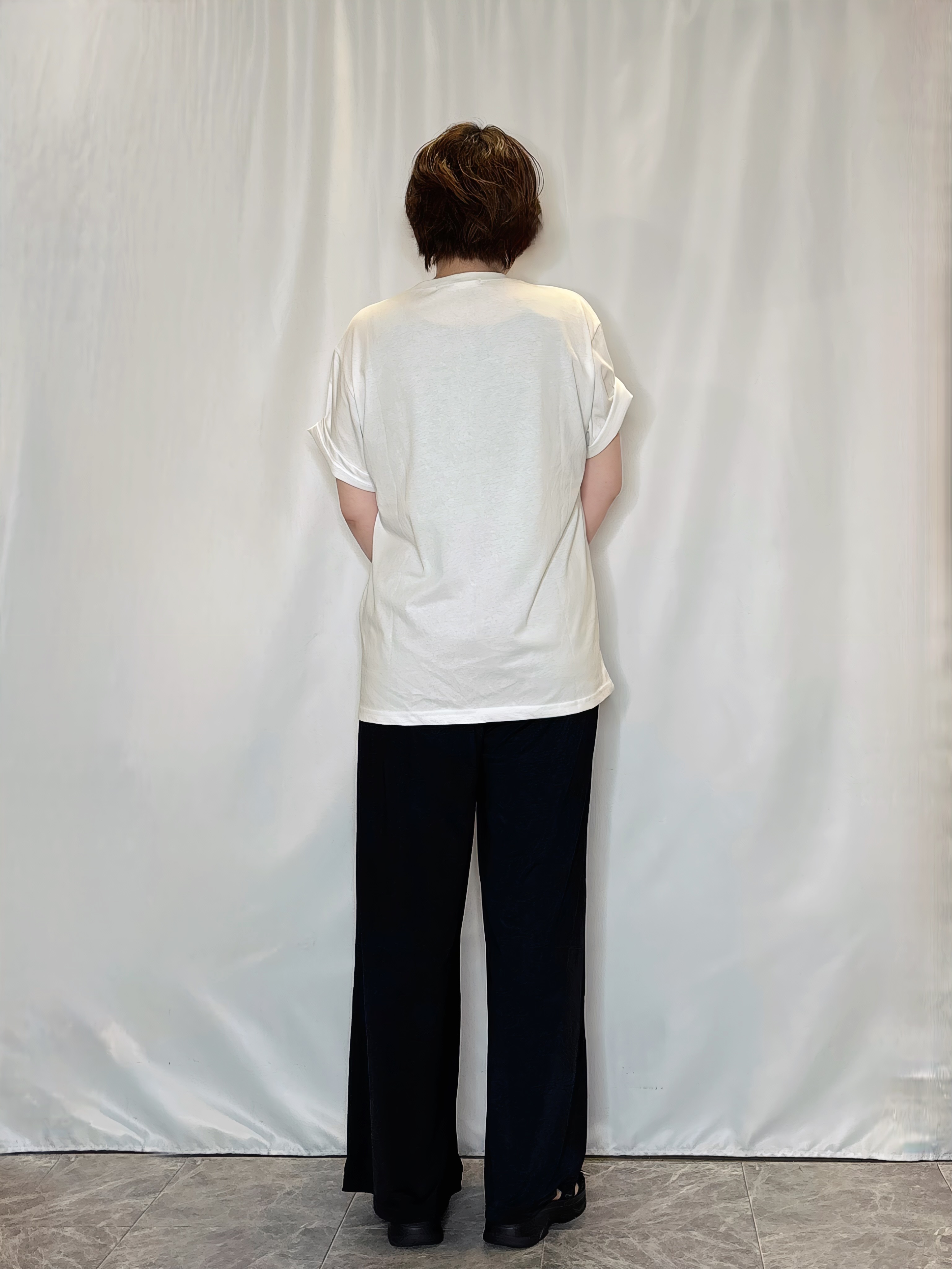 たみさんの「SHOO･LA･RUE｜【S-LL/洗濯機可】選べる4柄　デイリー使いにぴったりな 大人の頼れるTシャツ」を使ったコーディネート
