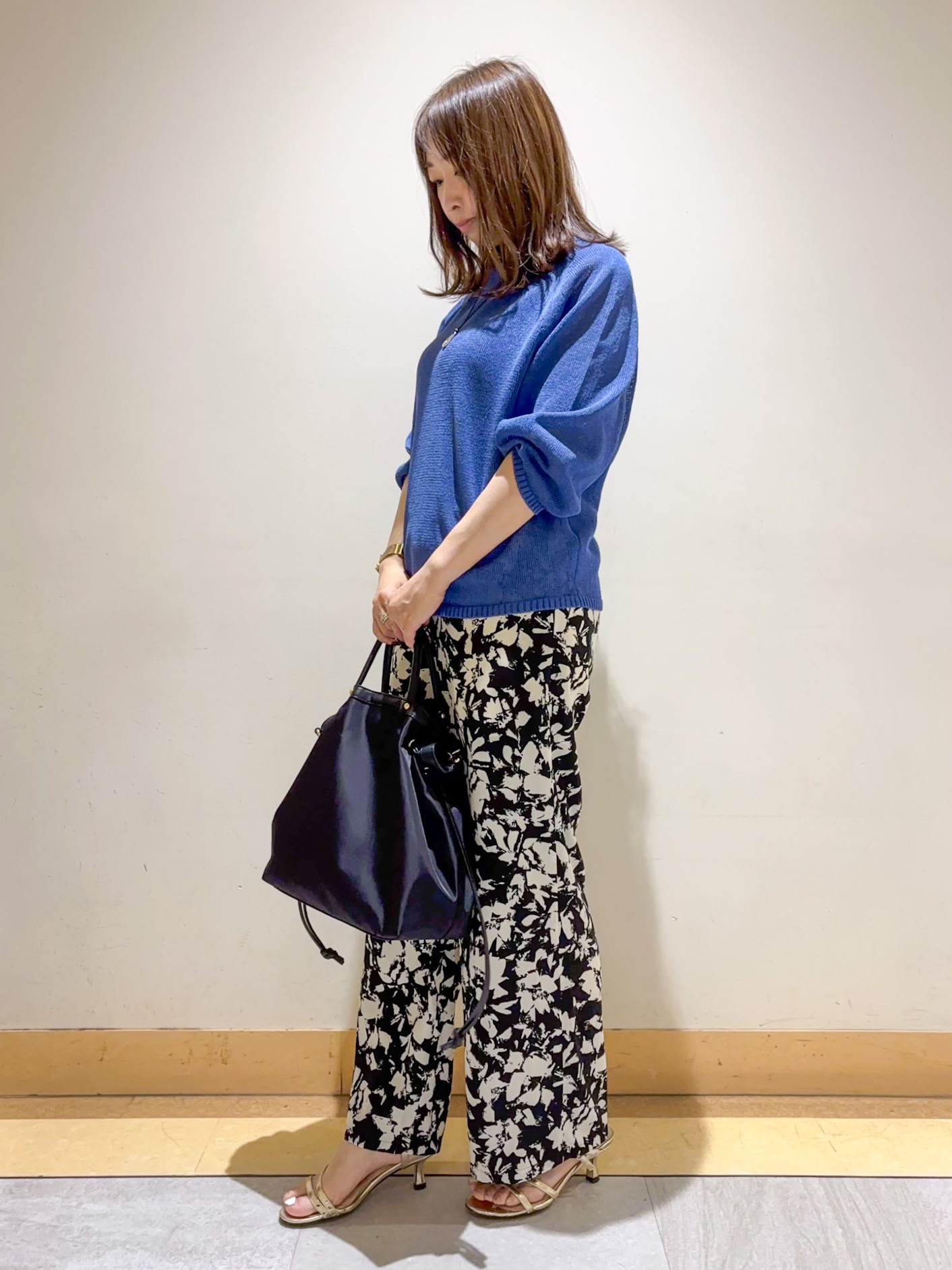 sattoさんの「UNTITLED｜【洗える/ゆったり】クルーネックドライニット」を使ったコーディネート