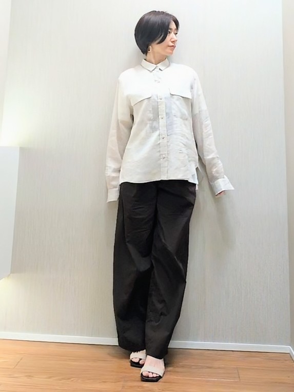 ミズタさんの「UNTITLED｜【接触冷感】ドライタッチシャツ」を使ったコーディネート