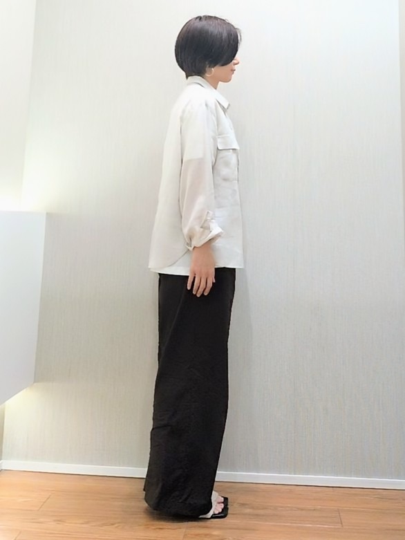 ミズタさんの「UNTITLED｜【接触冷感】ドライタッチシャツ」を使ったコーディネート