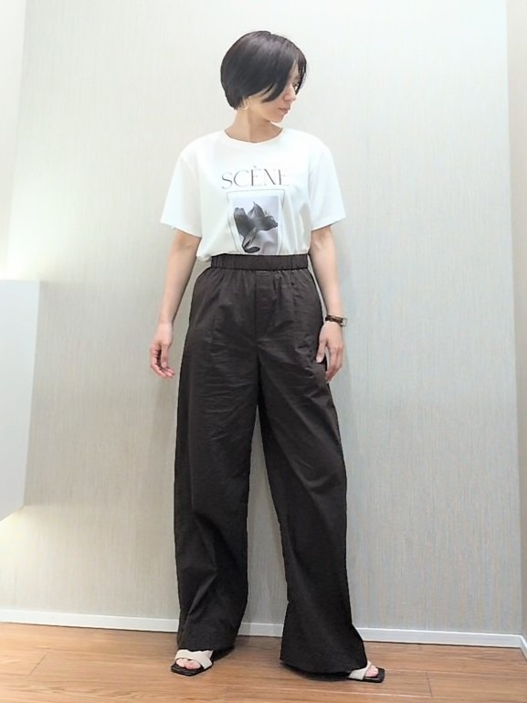 ミズタさんの「UNTITLED｜【接触冷感】ドライタッチシャツ」を使ったコーディネート