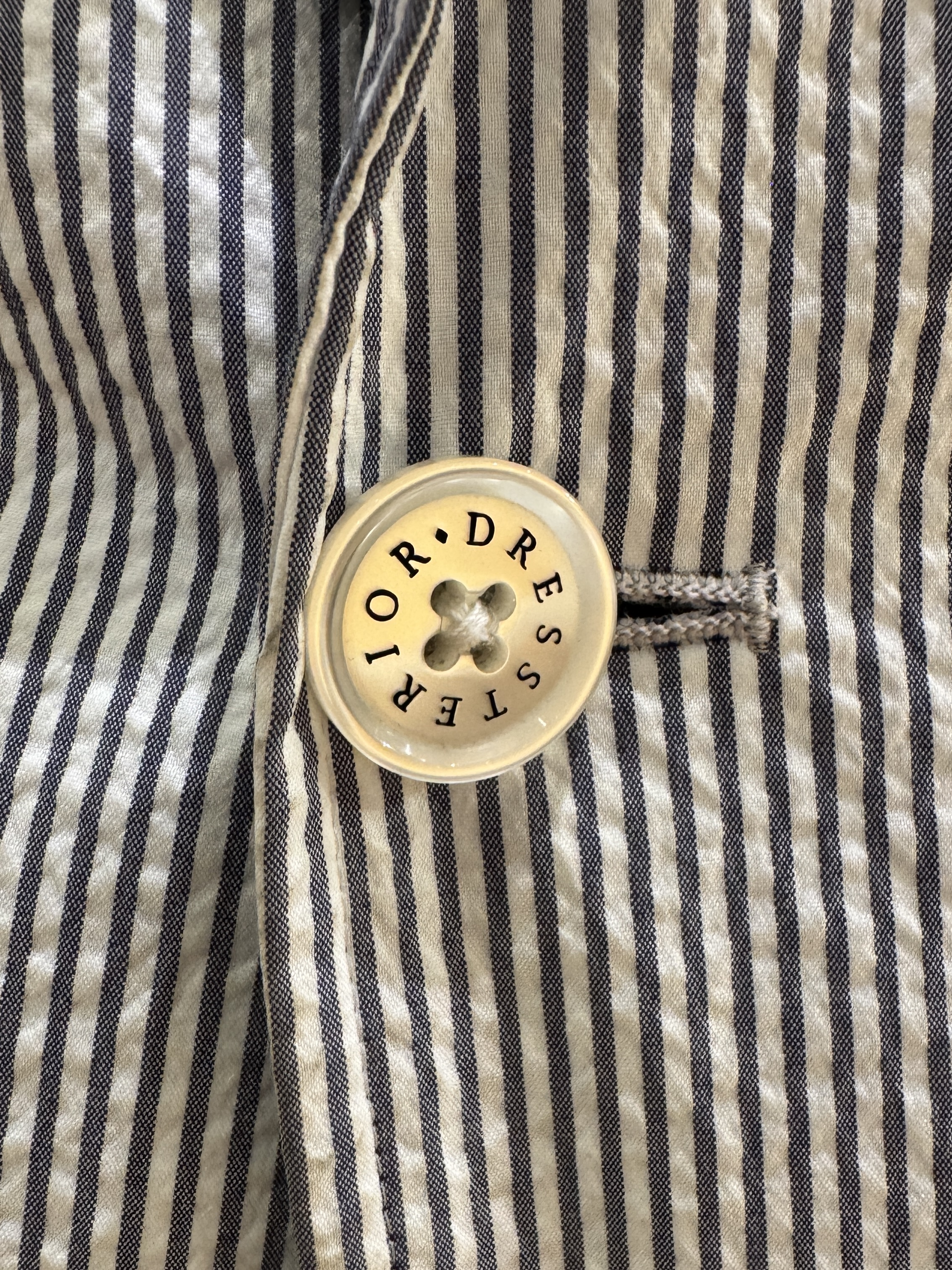 kawarataniさんの「DRESSTERIOR｜◆【吸湿速乾/セットアップ可/ウォッシャブル】COOLMAX シアサッカー サマージャケット」を使ったコーディネート
