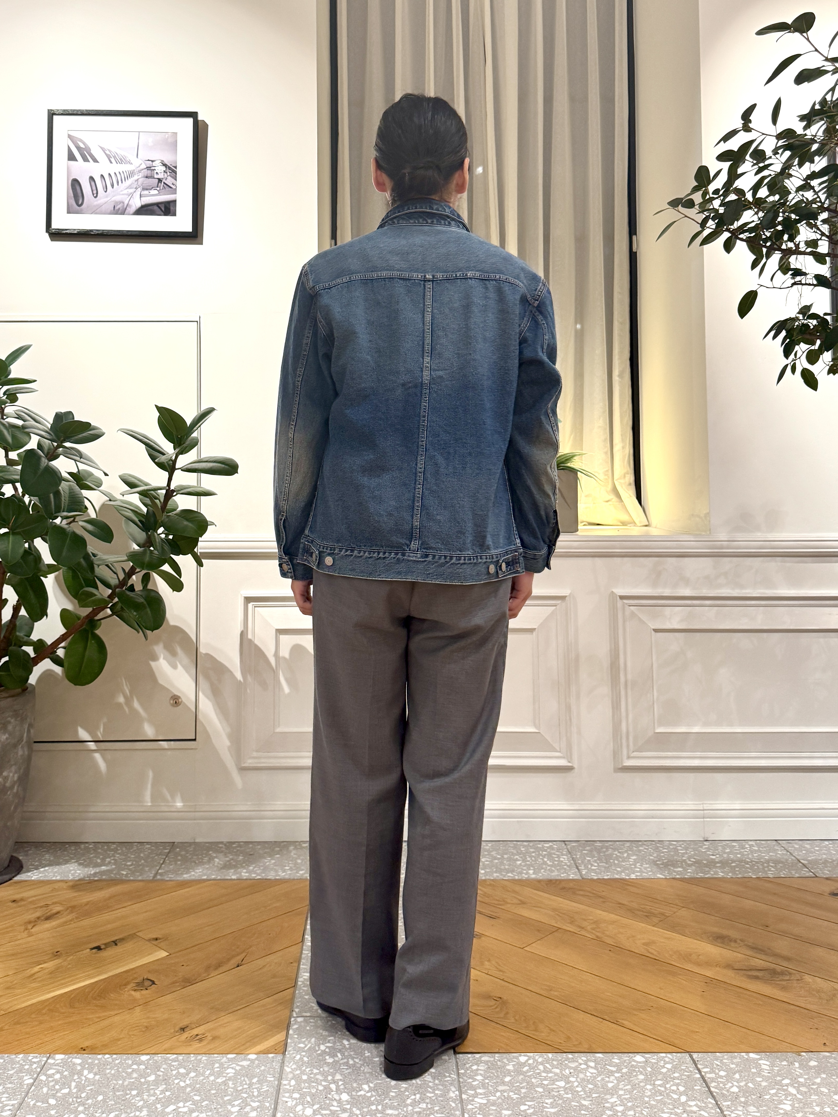 kawarataniさんの「DRESSTERIOR｜◆ファーストモデル ユーズドデニムGジャン」を使ったコーディネート