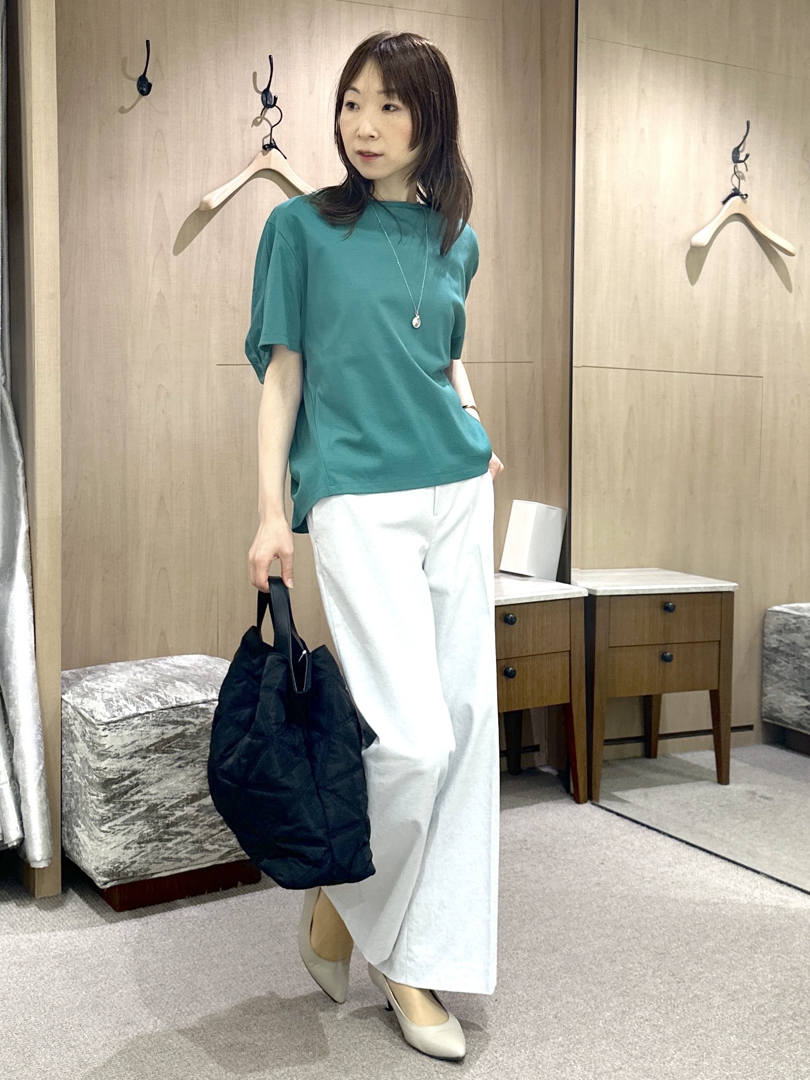 Miwaさんの「UNTITLED｜コットンリネンカーディガン」を使ったコーディネート