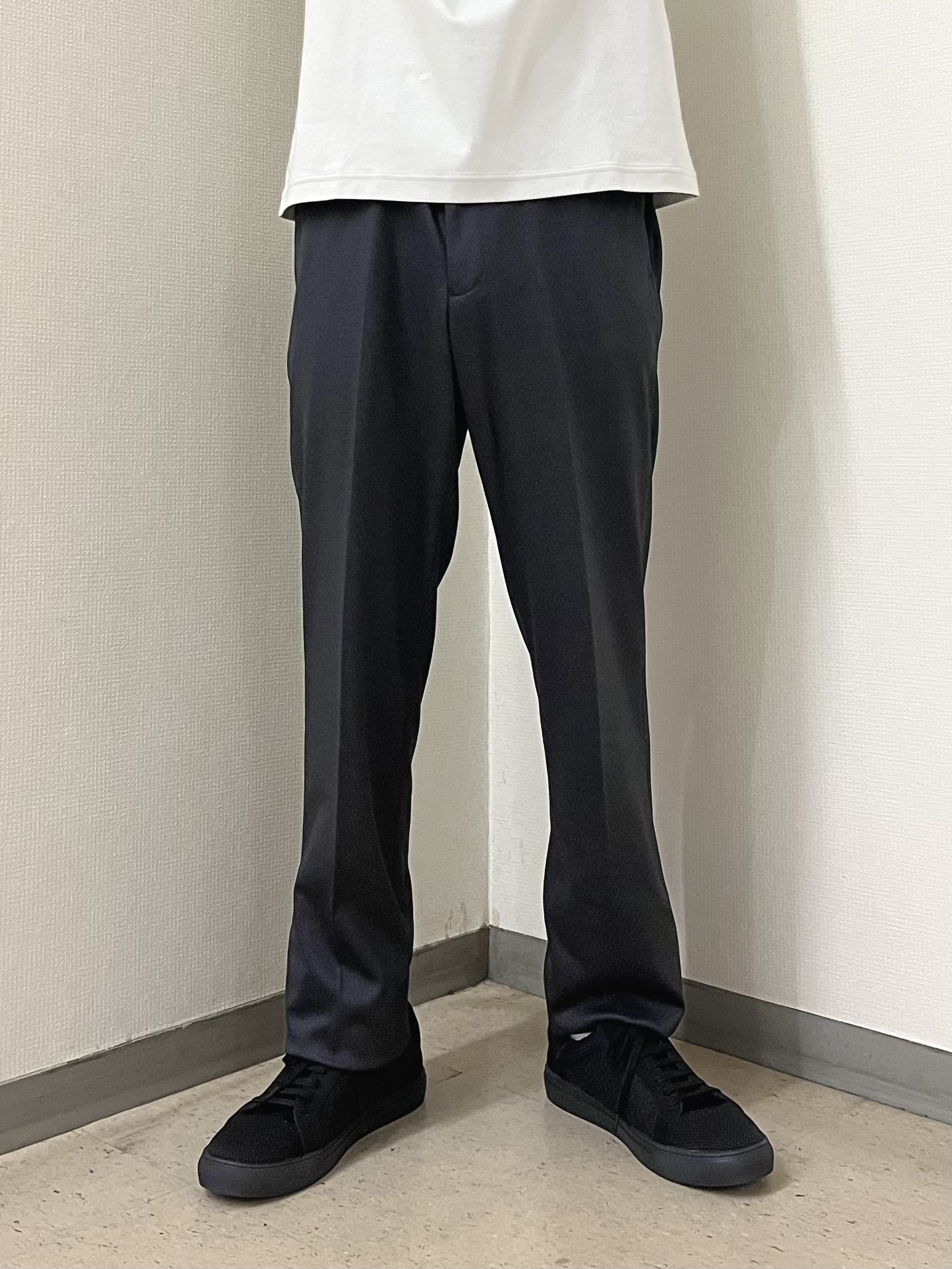URAさんの「TAKEO KIKUCHI｜【BOWLER HAT LABEL】ピンヘッドジャージ ジャケット」を使ったコーディネート