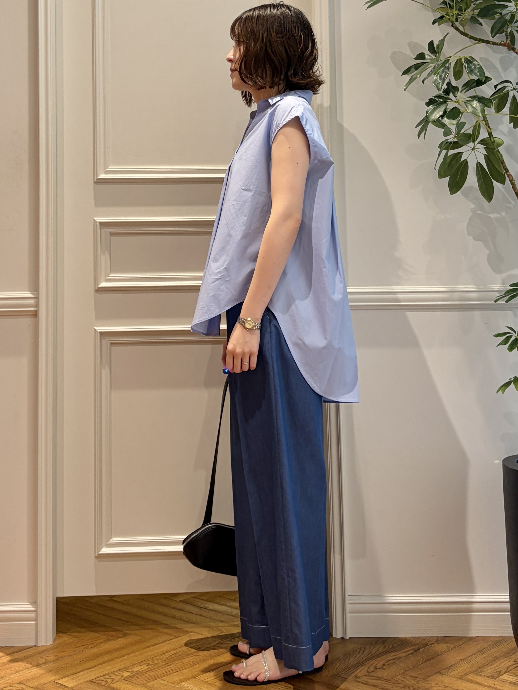 nakaoさんの「DRESSTERIOR｜◆ADD CULUMN（アドカラム） FIGRE BODY BAG S クロスボディ」を使ったコーディネート