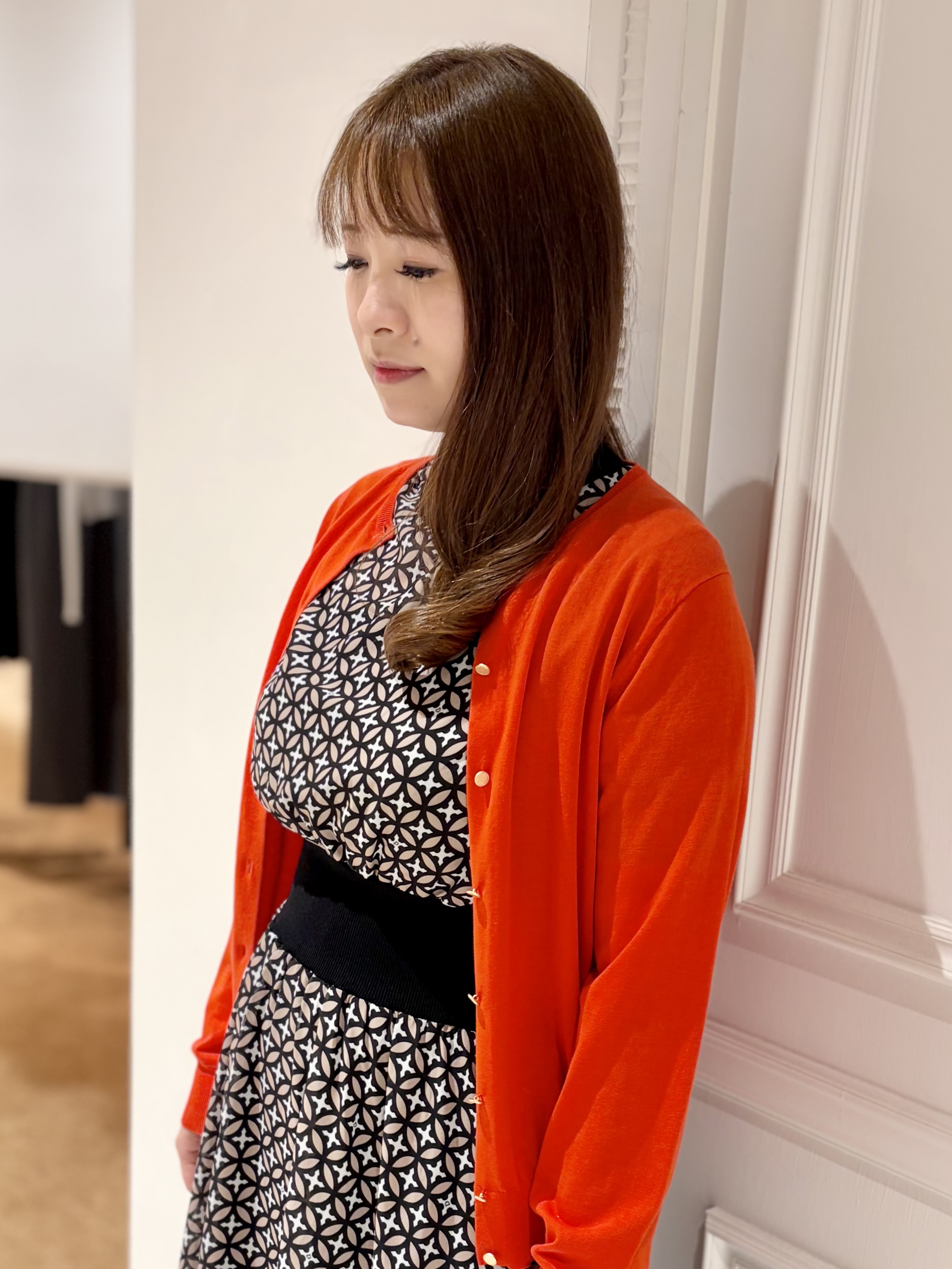 minowaさんの「DRESSTERIOR｜◆【再入荷/otonaMUSE5月号掲載/ウォッシャブル】オーバーラップサークル シアードレス」を使ったコーディネート