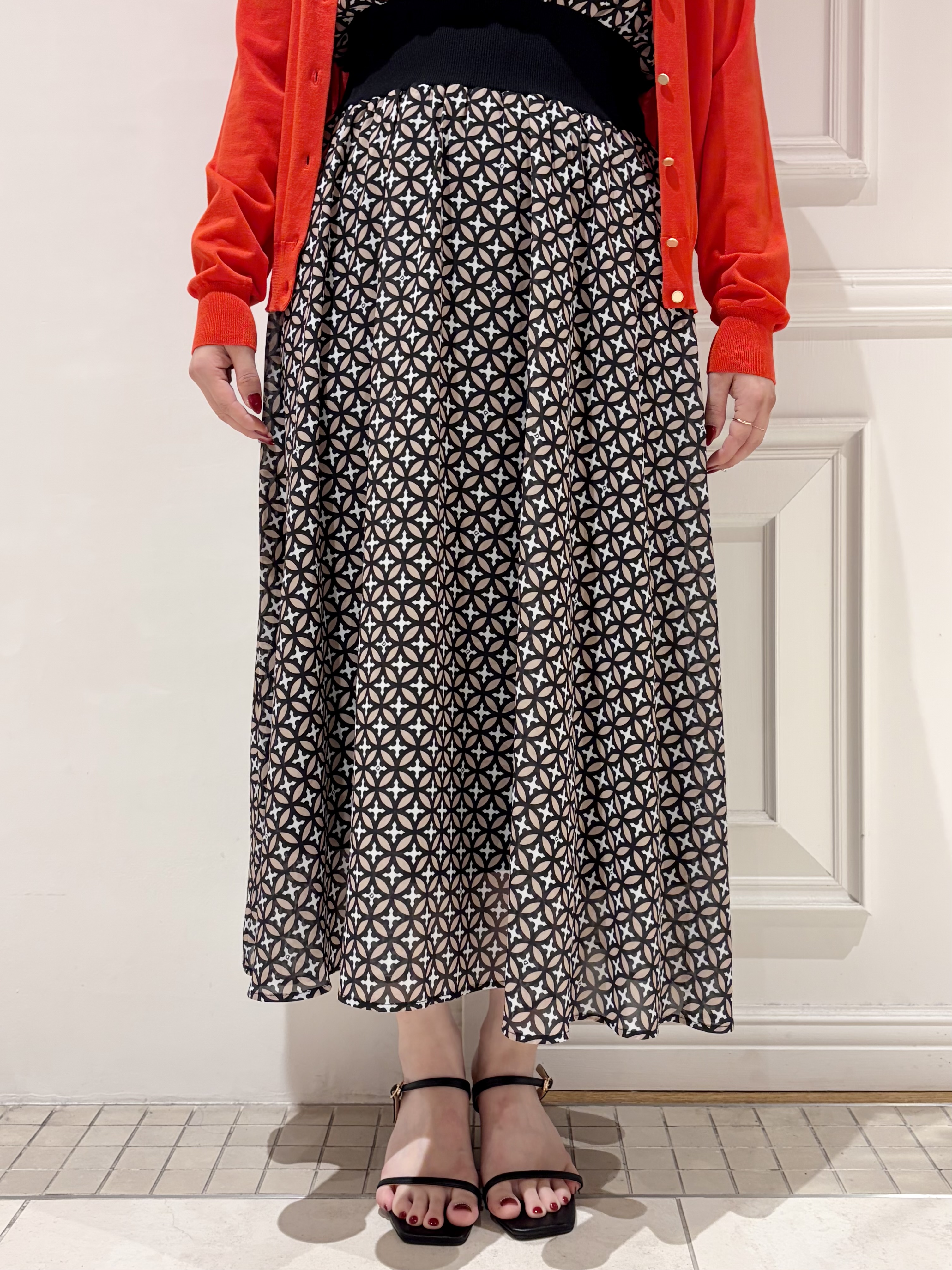 minowaさんの「DRESSTERIOR｜◆【再入荷/otonaMUSE5月号掲載/ウォッシャブル】オーバーラップサークル シアードレス」を使ったコーディネート