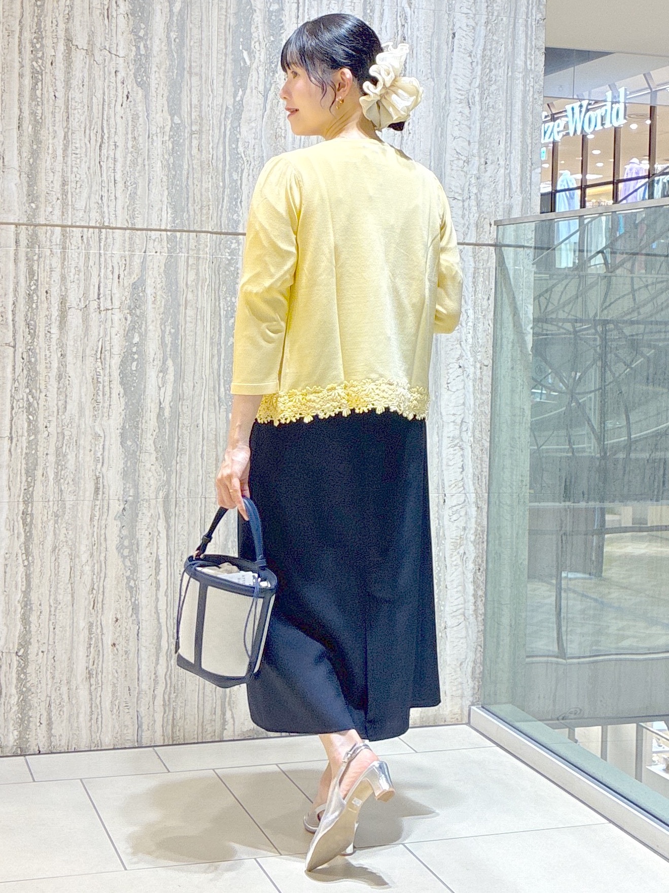  beni_gingerさんの「Reflect｜【UVカット／接触冷感／吸水速乾】ギャザースリーブカットソー」を使ったコーディネート