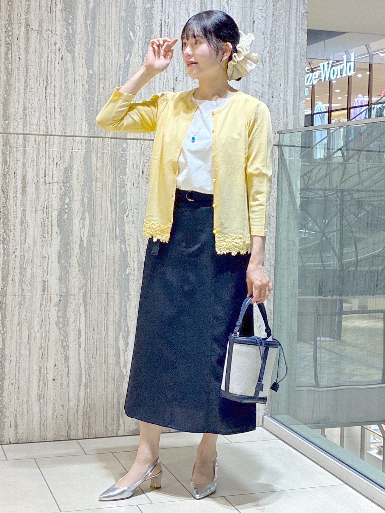  beni_gingerさんの「Reflect｜【UVカット／接触冷感／吸水速乾】ギャザースリーブカットソー」を使ったコーディネート