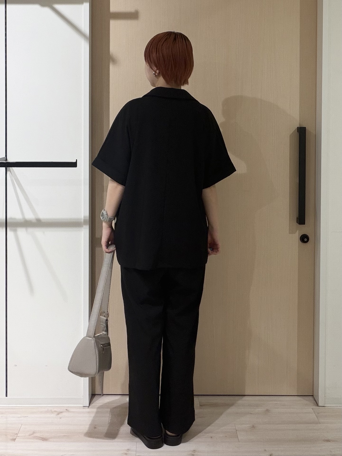 ひらしーさんの「SHOO･LA･RUE｜【高レビュー/洗濯機可/セットアップ可】軽凛(かろりん) 半袖ジャケット」を使ったコーディネート