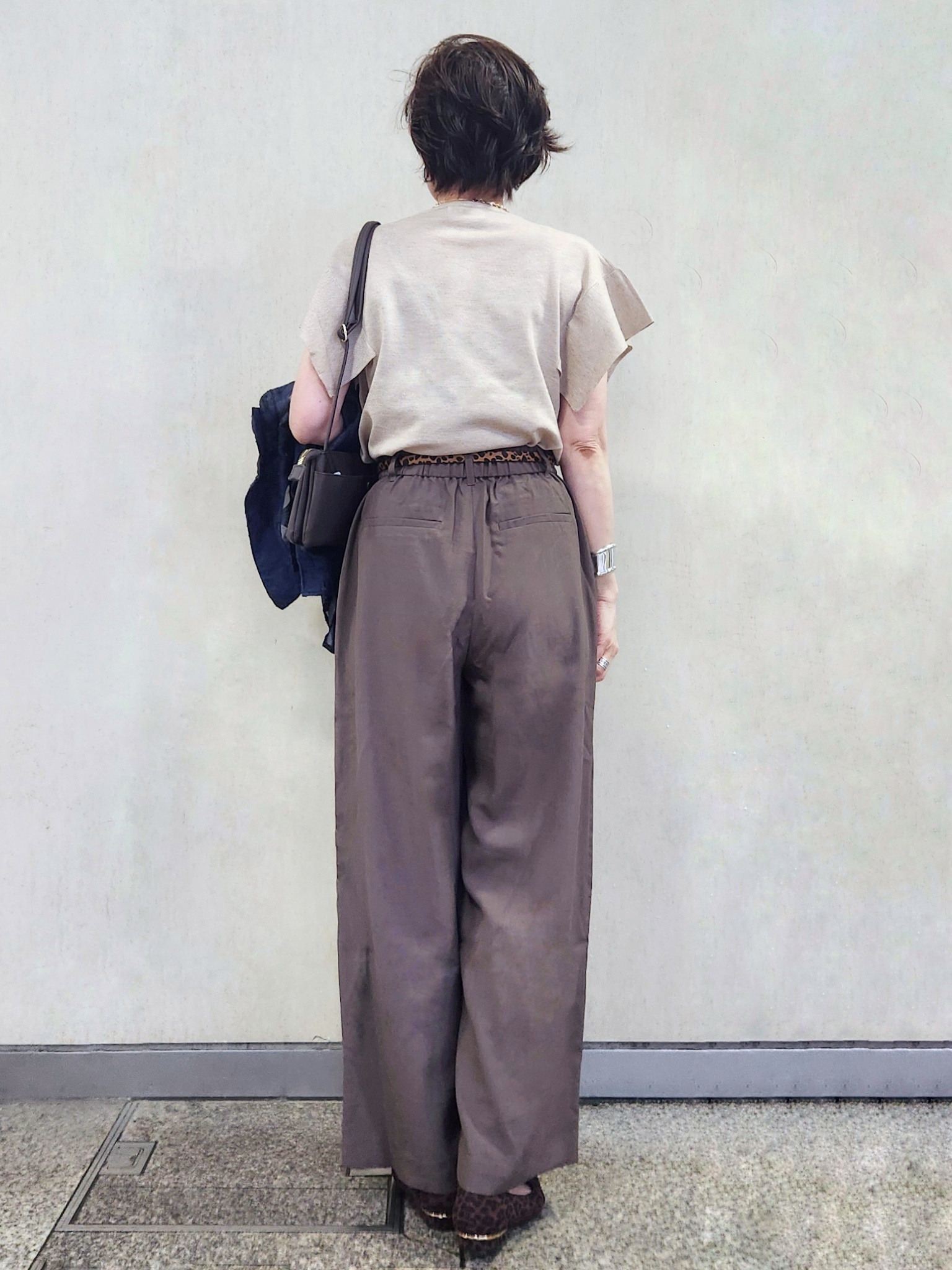 milkyさんの「OPAQUE.CLIP｜シアージャカードシャツ【洗濯機OK】」を使ったコーディネート