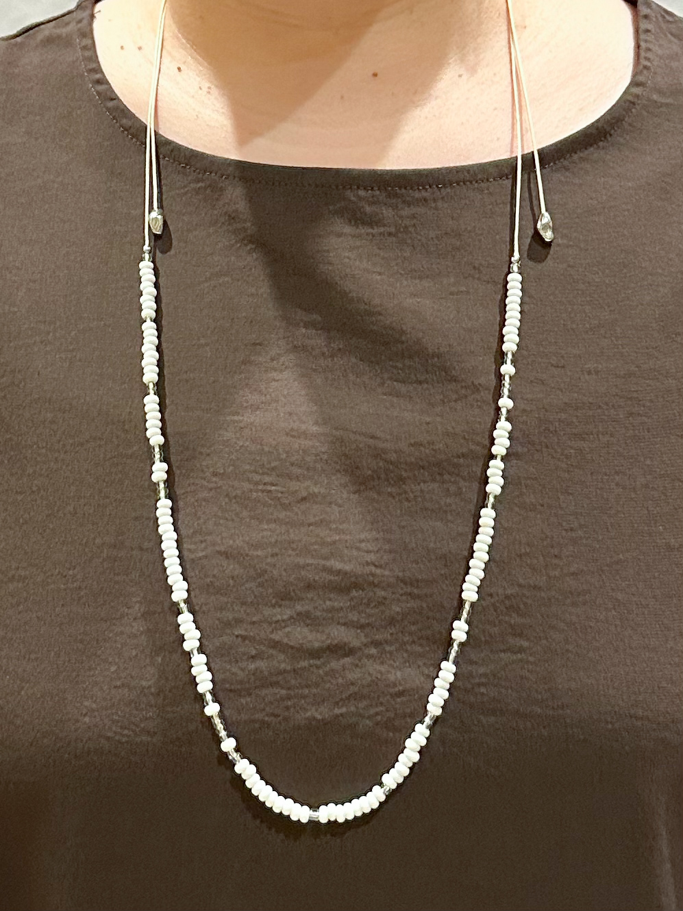 umeさんの「SHOO･LA･RUE｜【洗濯機可/セットアップ可】軽凛(かろりん) シンプル上品 切替コクーントップス」を使ったコーディネート