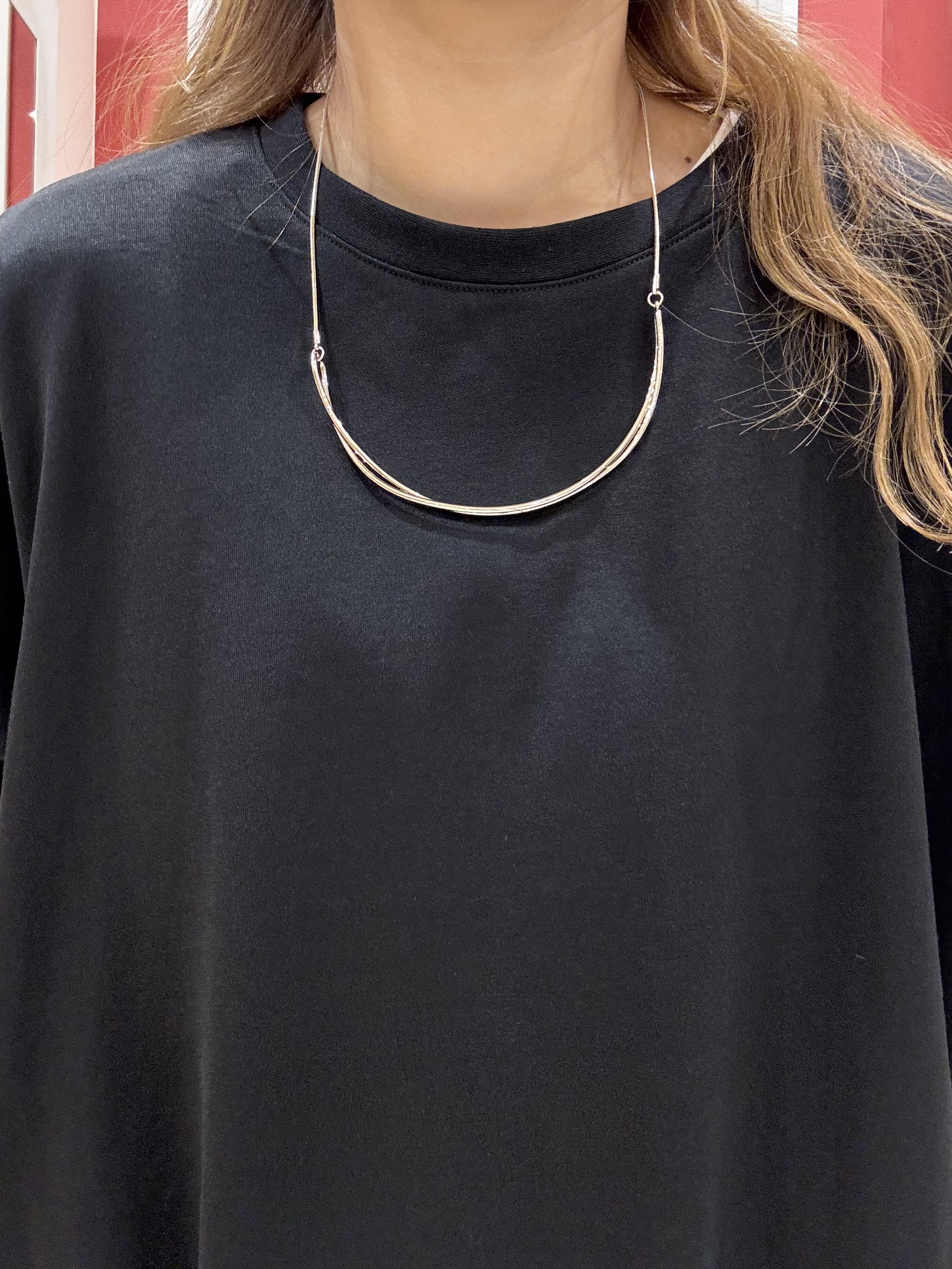 shioさんの「SHOO･LA･RUE｜【洗濯機可/体型カバー】インせず着られる バルーンデザインTシャツ」を使ったコーディネート