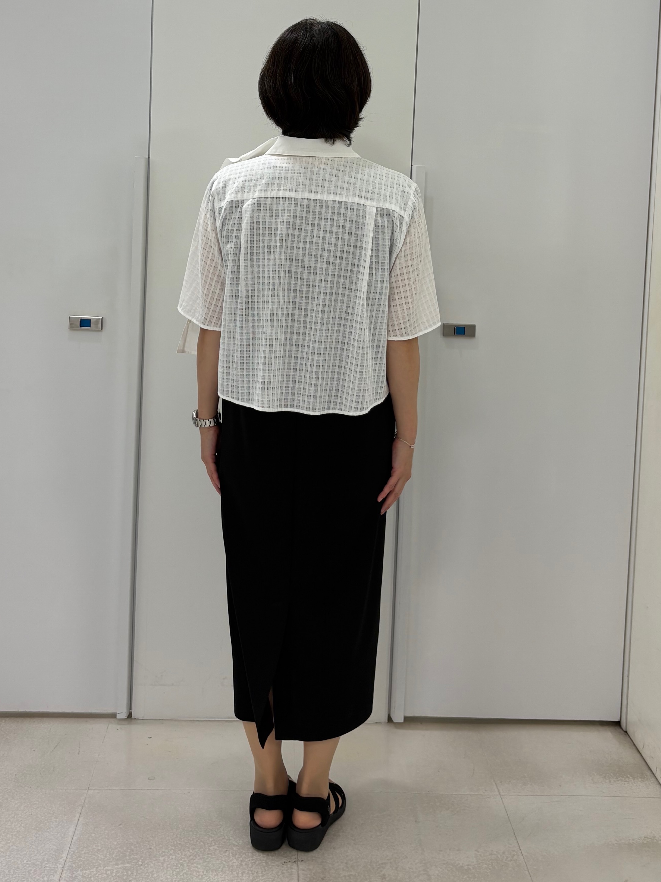 hIさんの「COUP DE CHANCE｜◆【手洗い可／セットアップ可】ノースリーブロングワンピース」を使ったコーディネート