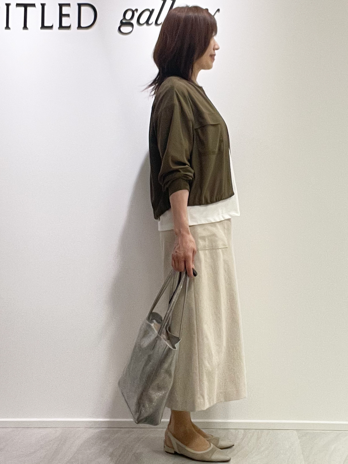 めいさんの「UNTITLED｜◆【洗える】シアーブルゾン」を使ったコーディネート