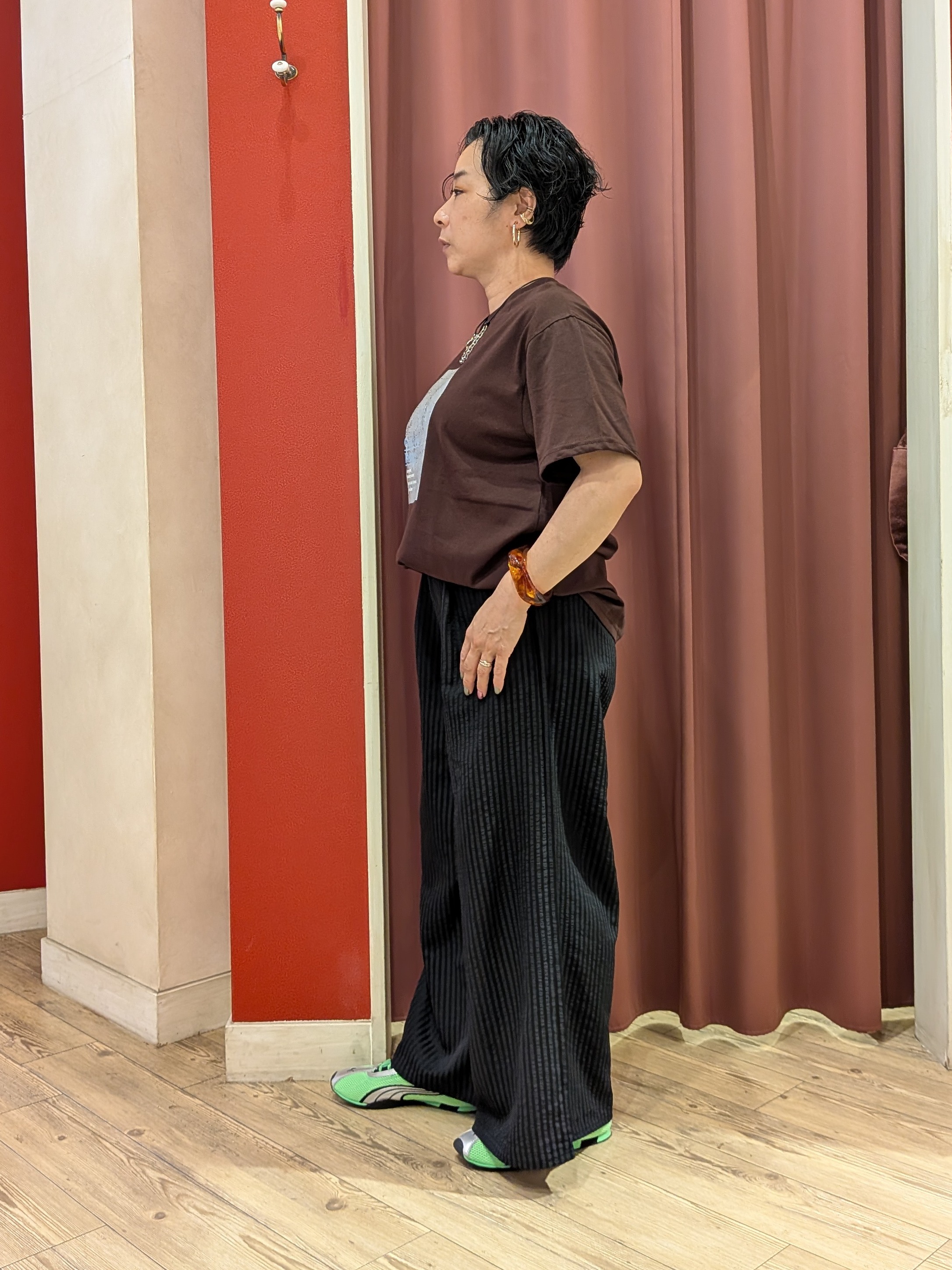 cameさんの「SHOO･LA･RUE｜【S-LL/洗濯機可】選べる4柄　デイリー使いにぴったりな 大人の頼れるTシャツ」を使ったコーディネート