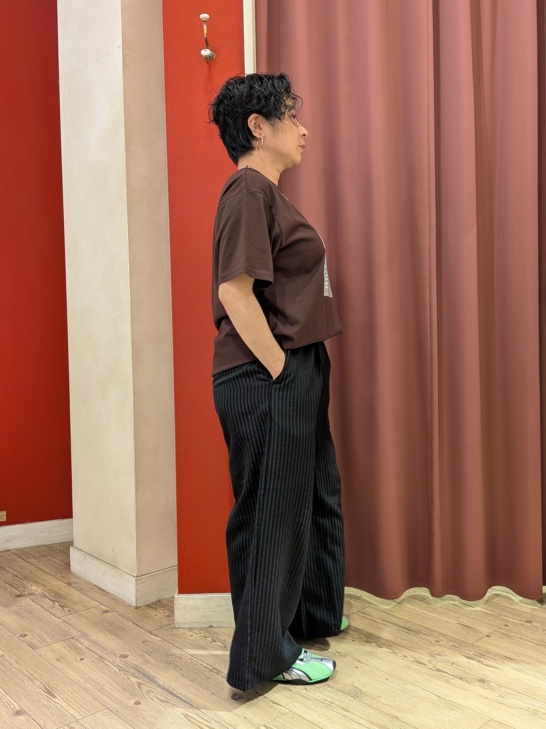 cameさんの「SHOO･LA･RUE｜【S-LL/洗濯機可】選べる4柄　デイリー使いにぴったりな 大人の頼れるTシャツ」を使ったコーディネート