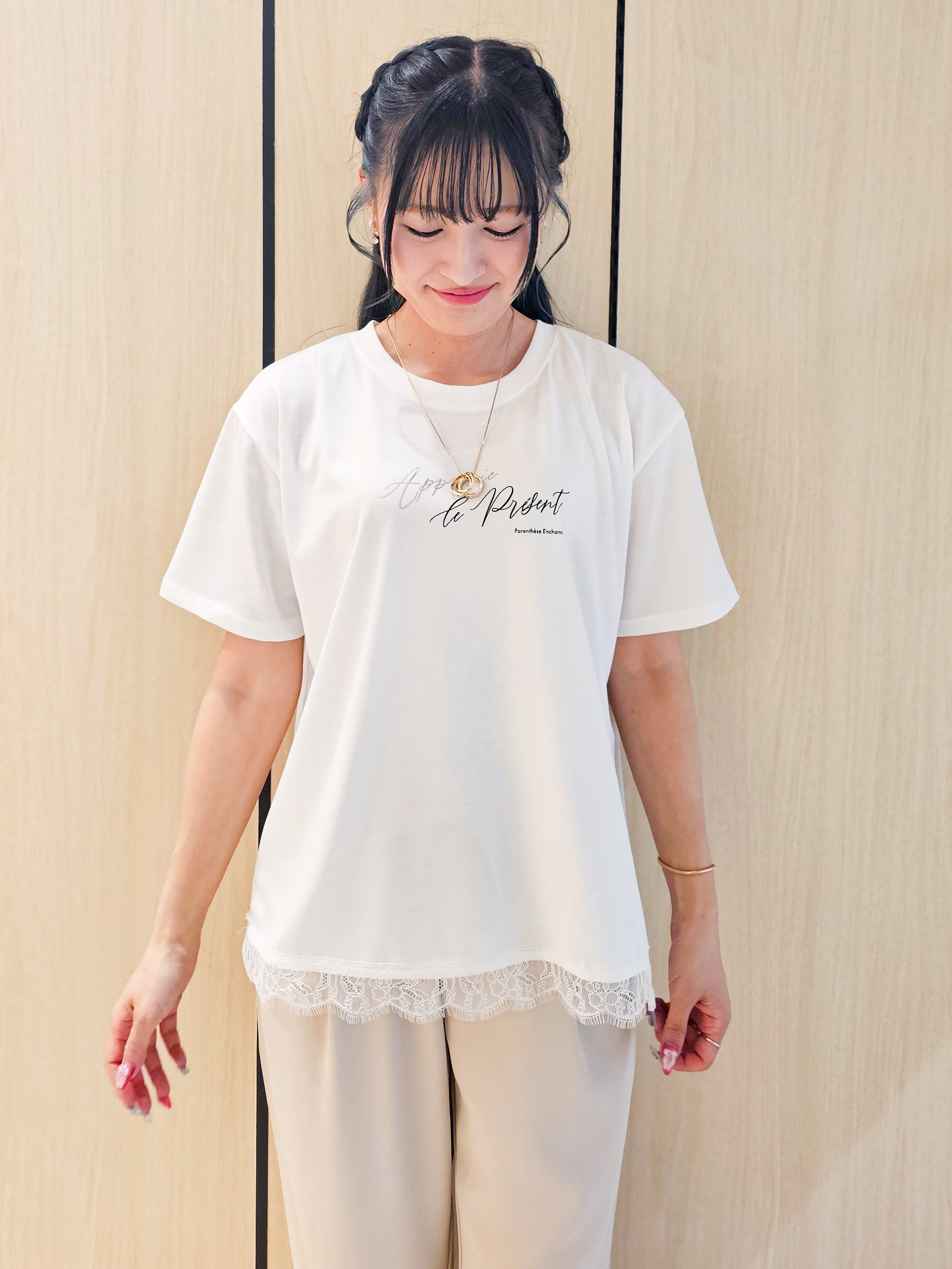 ゆゆさんの「SHOO･LA･RUE｜【S-LL/体型カバー】日焼け対策にも女性らしさを UVカットペプラムパーカ」を使ったコーディネート