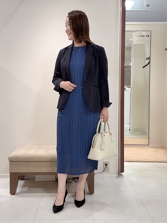 YUIさんの「UNTITLED｜【UV/接触冷感/スーツ】ジャージテーラードジャケット」を使ったコーディネート
