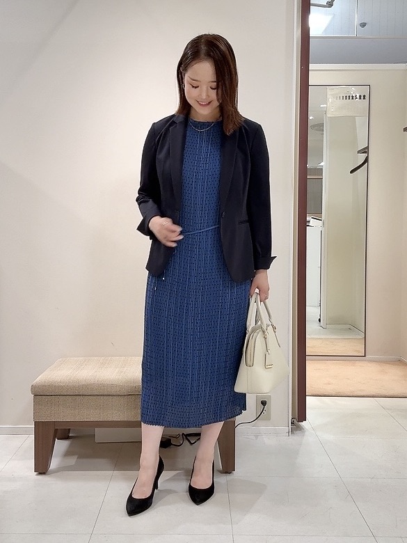 YUIさんの「UNTITLED｜【UV/接触冷感/スーツ】ジャージテーラードジャケット」を使ったコーディネート