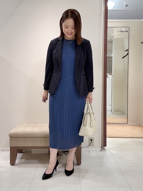 YUIさんの「UNTITLED｜【UV/接触冷感/スーツ】ジャージテーラードジャケット」を使ったコーディネート