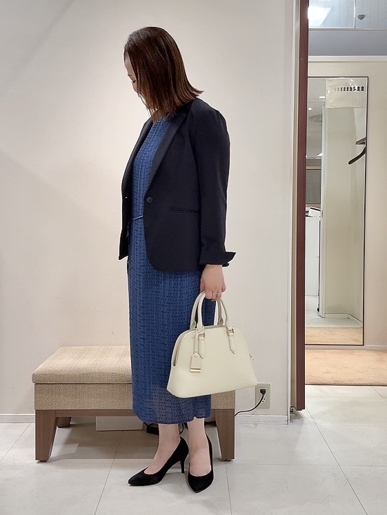 YUIさんの「UNTITLED｜【UV/接触冷感/スーツ】ジャージテーラードジャケット」を使ったコーディネート