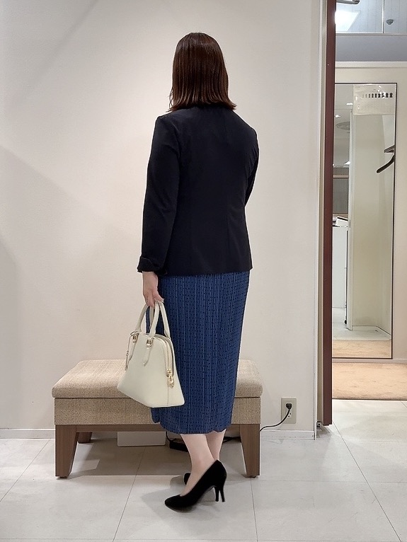 YUIさんの「UNTITLED｜【UV/接触冷感/スーツ】ジャージテーラードジャケット」を使ったコーディネート