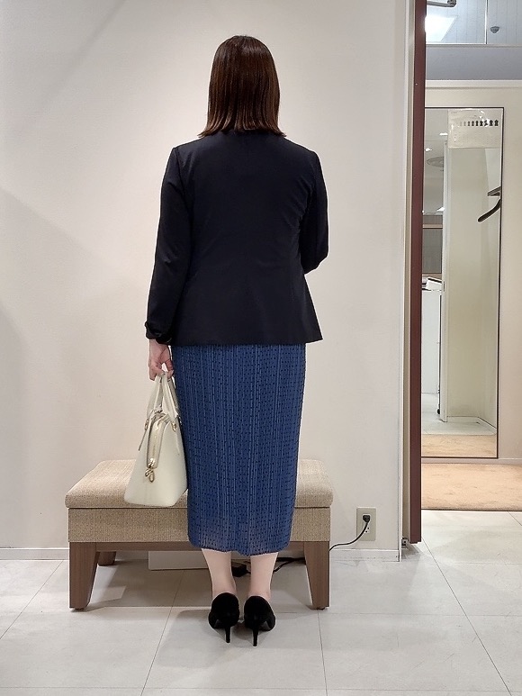 YUIさんの「UNTITLED｜【UV/接触冷感/スーツ】ジャージテーラードジャケット」を使ったコーディネート