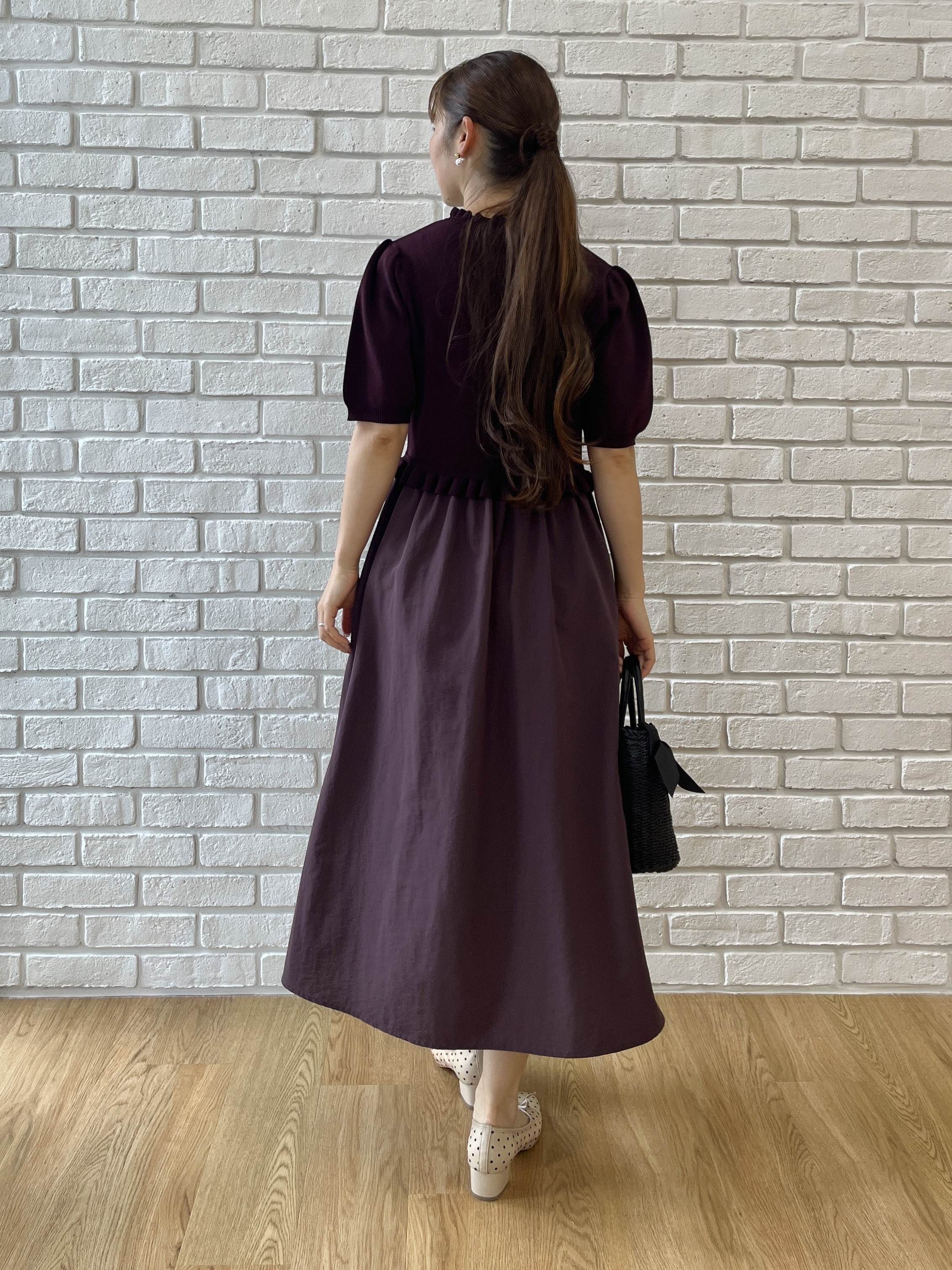 makiさんの「Couture brooch｜チュールバレエパンプス」を使ったコーディネート