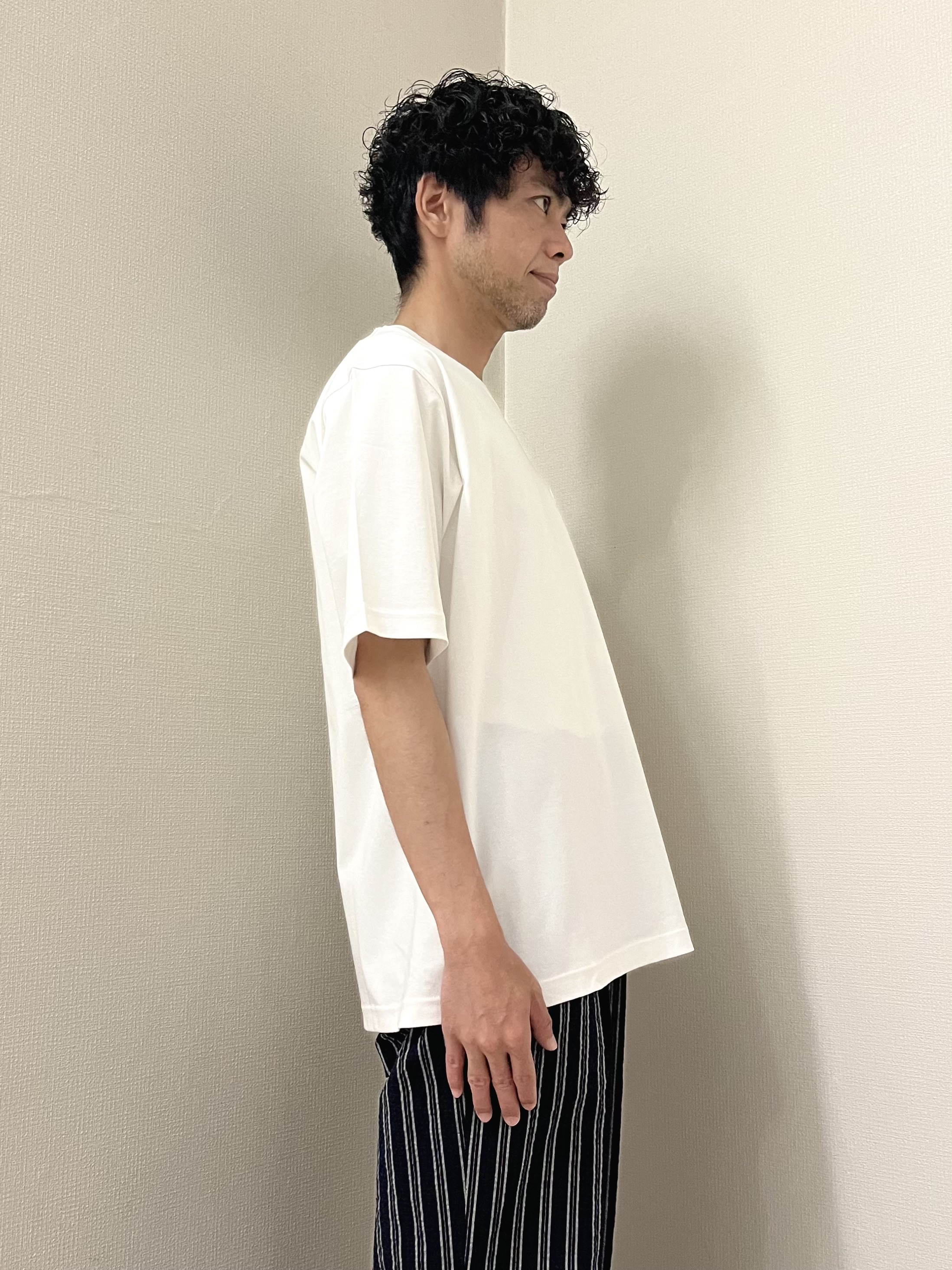 URAさんの「TAKEO KIKUCHI｜【BOWLER HAT LABEL】サッカーストライプ ダブルジャケット」を使ったコーディネート