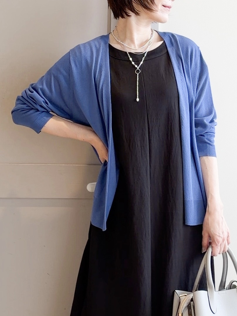 yamakoさんの「grove｜高評価！【UVカット】ベーシックショートカーディガン」を使ったコーディネート