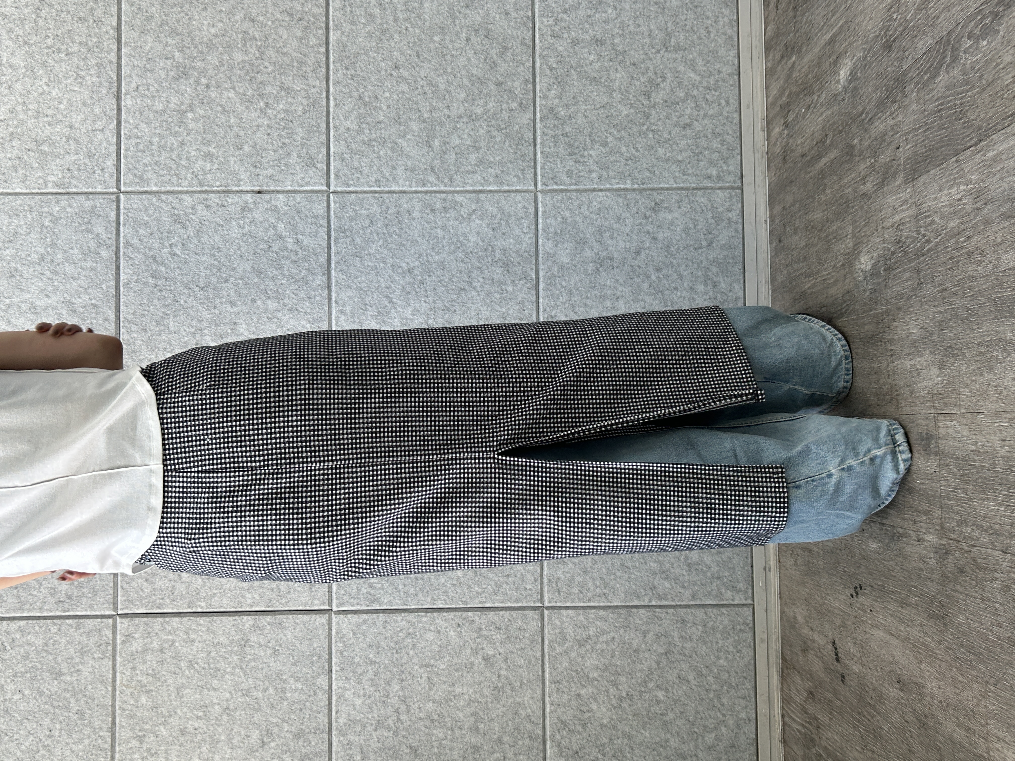 harunaさんの「CODE A｜compact edge tee」を使ったコーディネート
